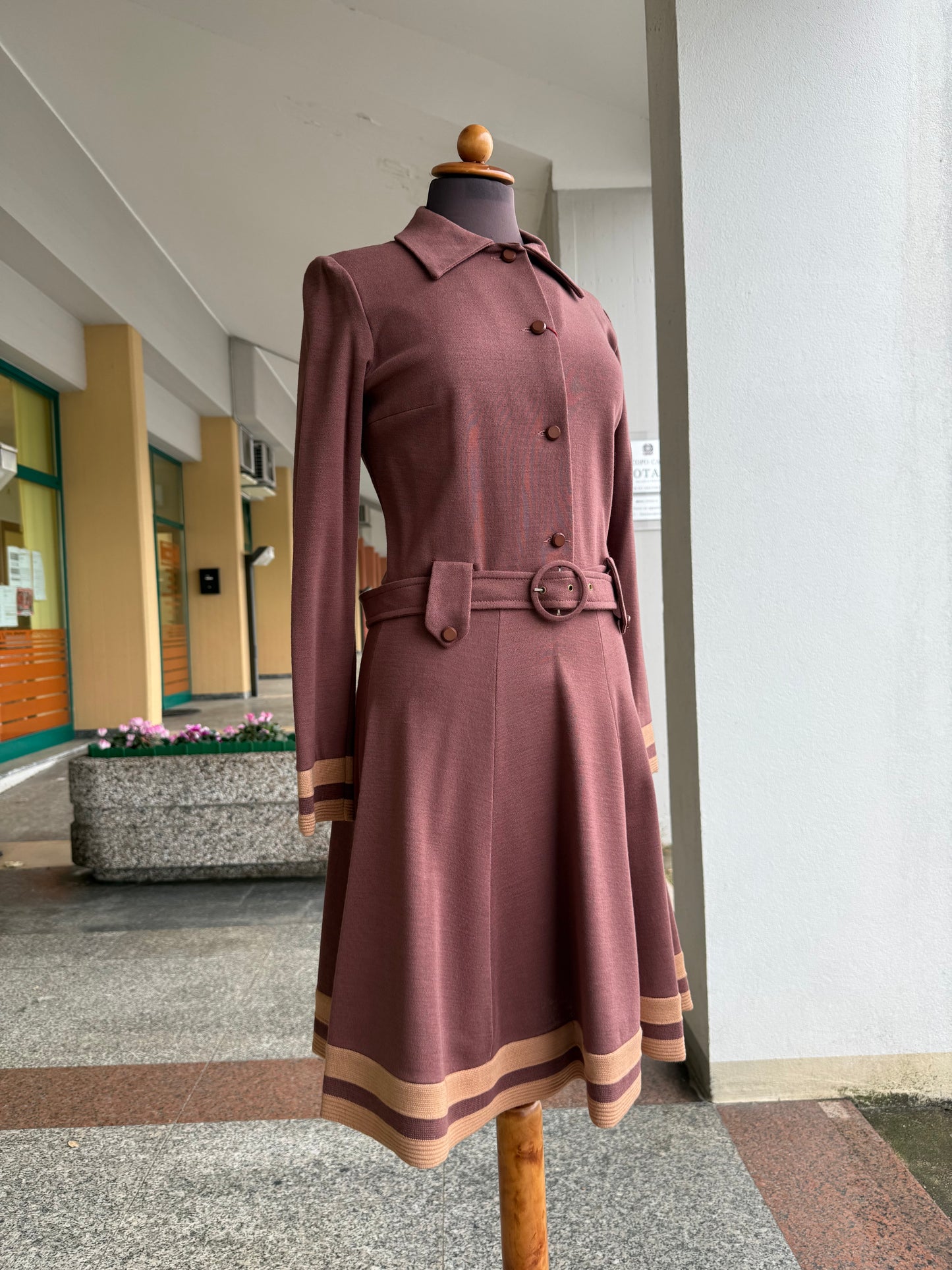 Mini dress anni ‘70 NOS - TG. 40