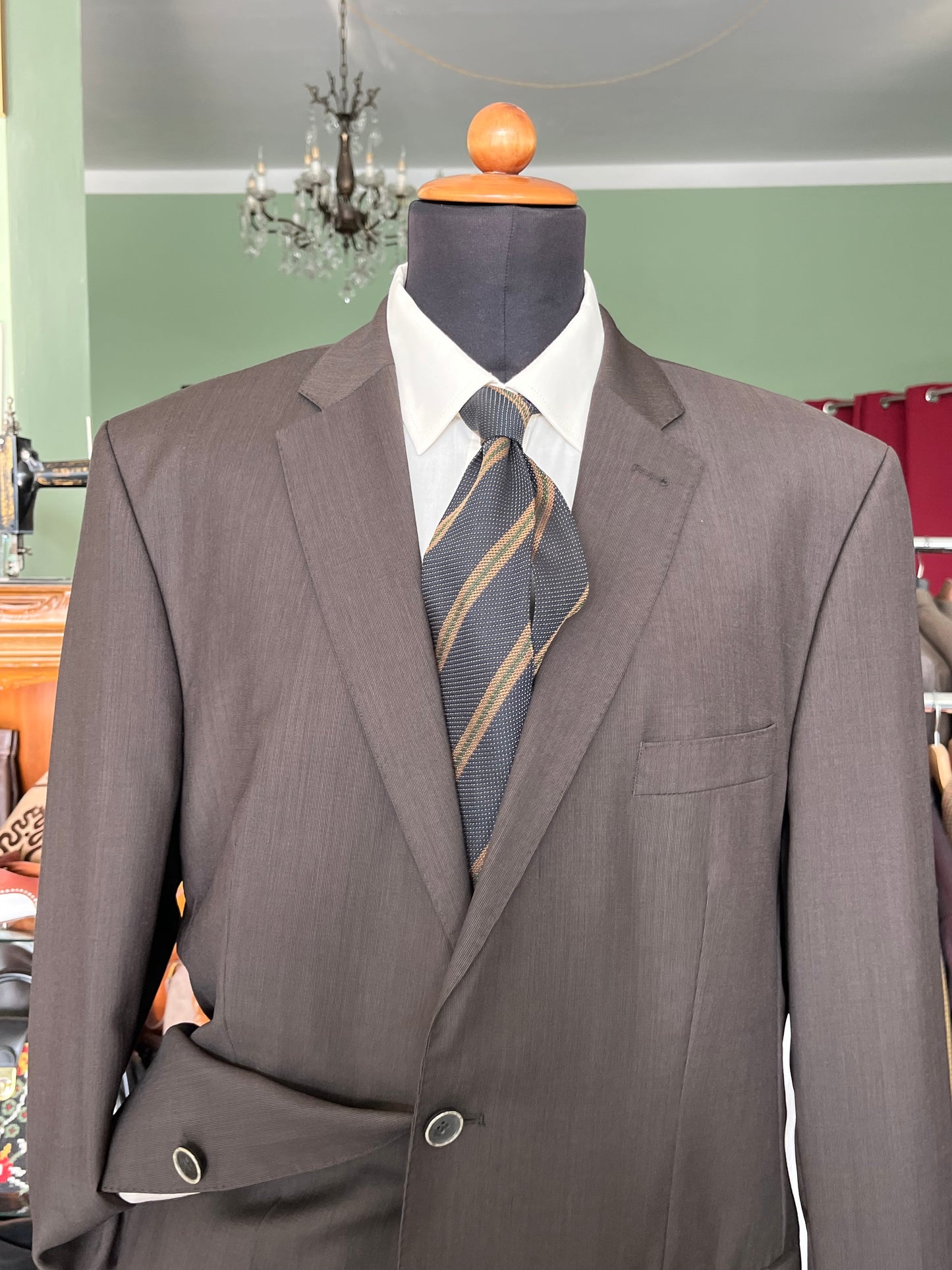 Completo fresco di lana tg. 54 extra lunga