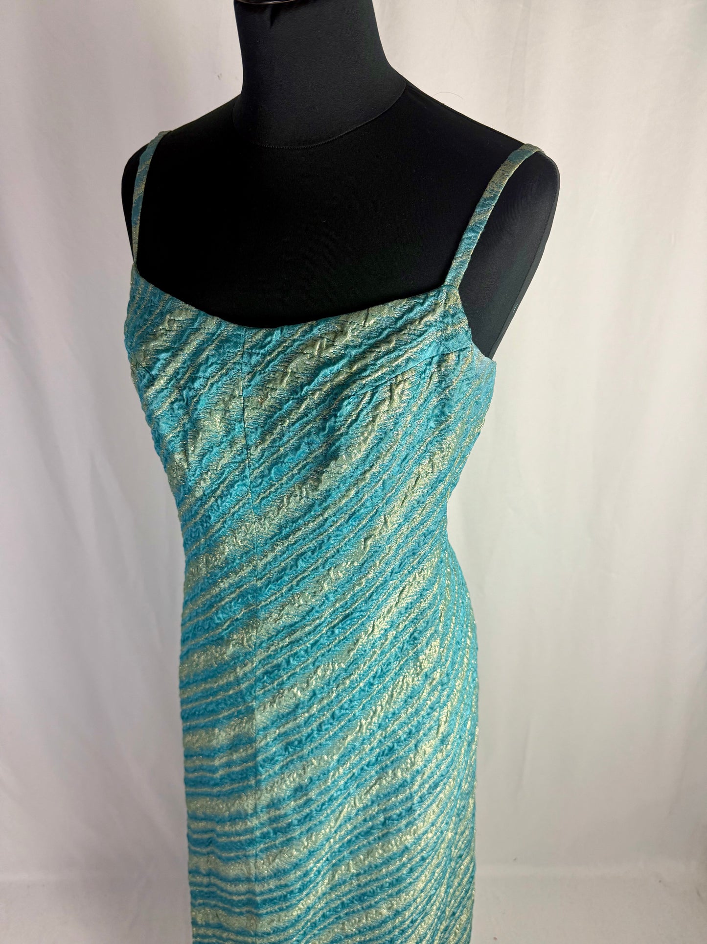 Maxi dress anni ‘70 “sbarco sulla luna” - TG. 42/44