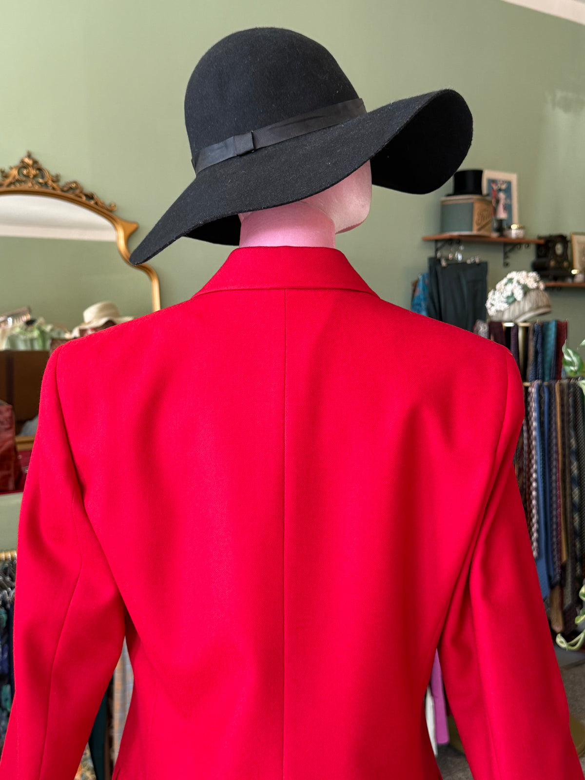 Blazer rosso nuovo fondo di magazzino - TG. 44