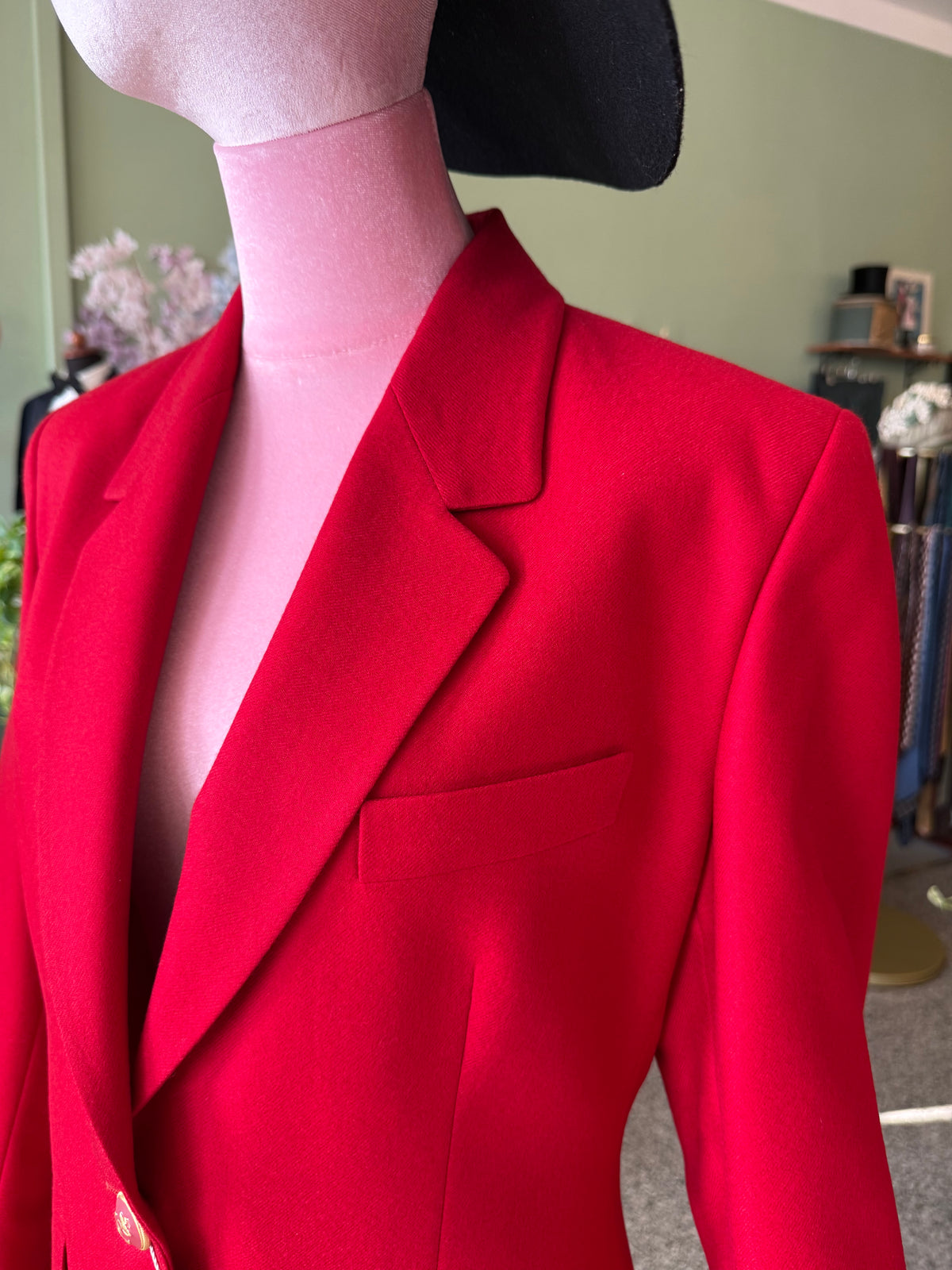 Blazer rosso nuovo fondo di magazzino - TG. 44