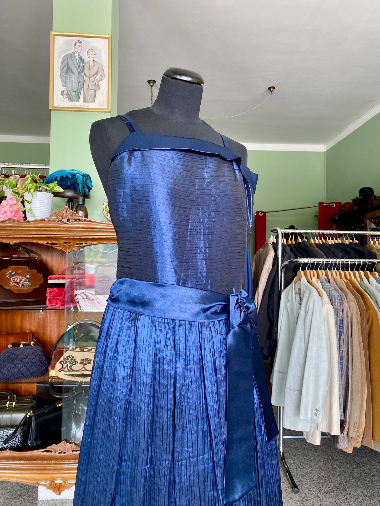 Abito da sera  Blu Royal - TG. 40