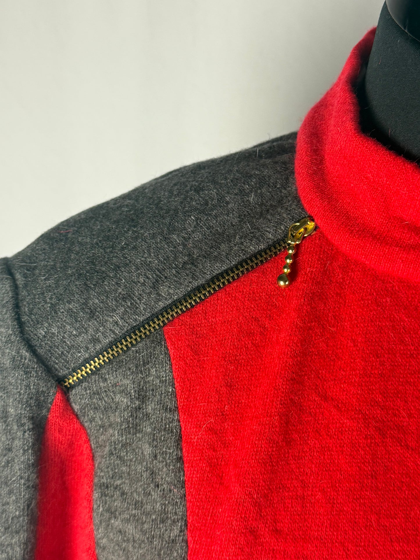 Abito color block in lana - TG. 44/46