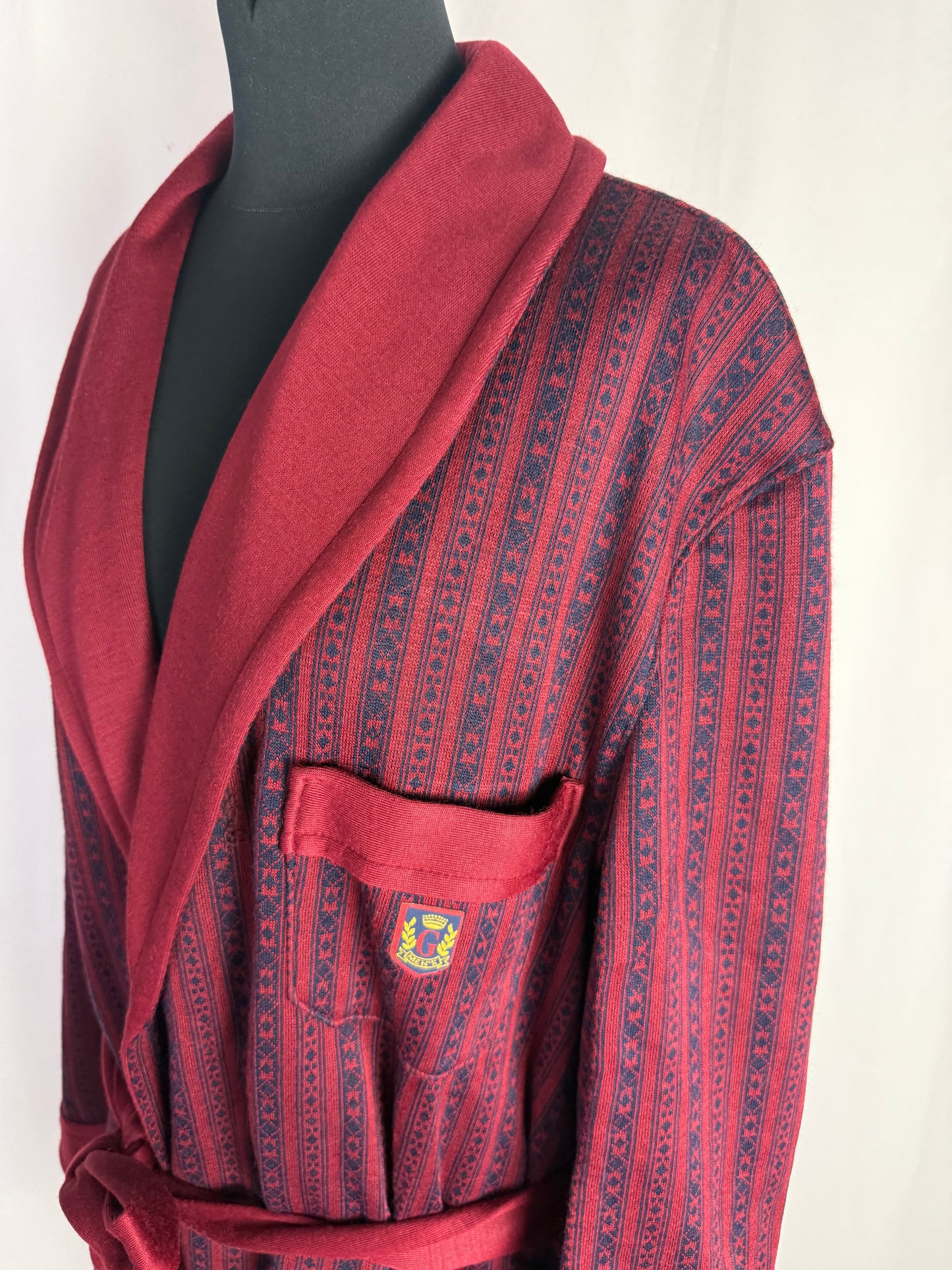 Giacca da camera blu e bordeaux NOS - TG. 54