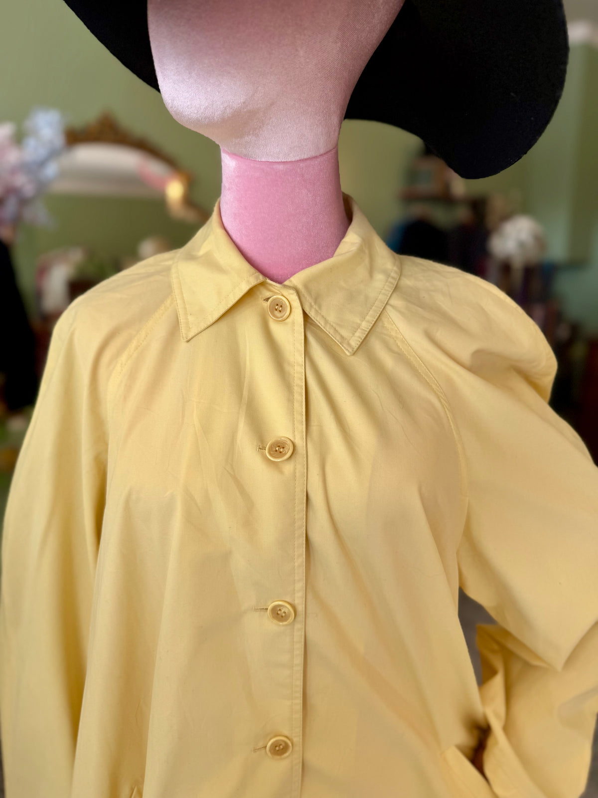 Trench anni ‘80 giallo 💛 - TG. U