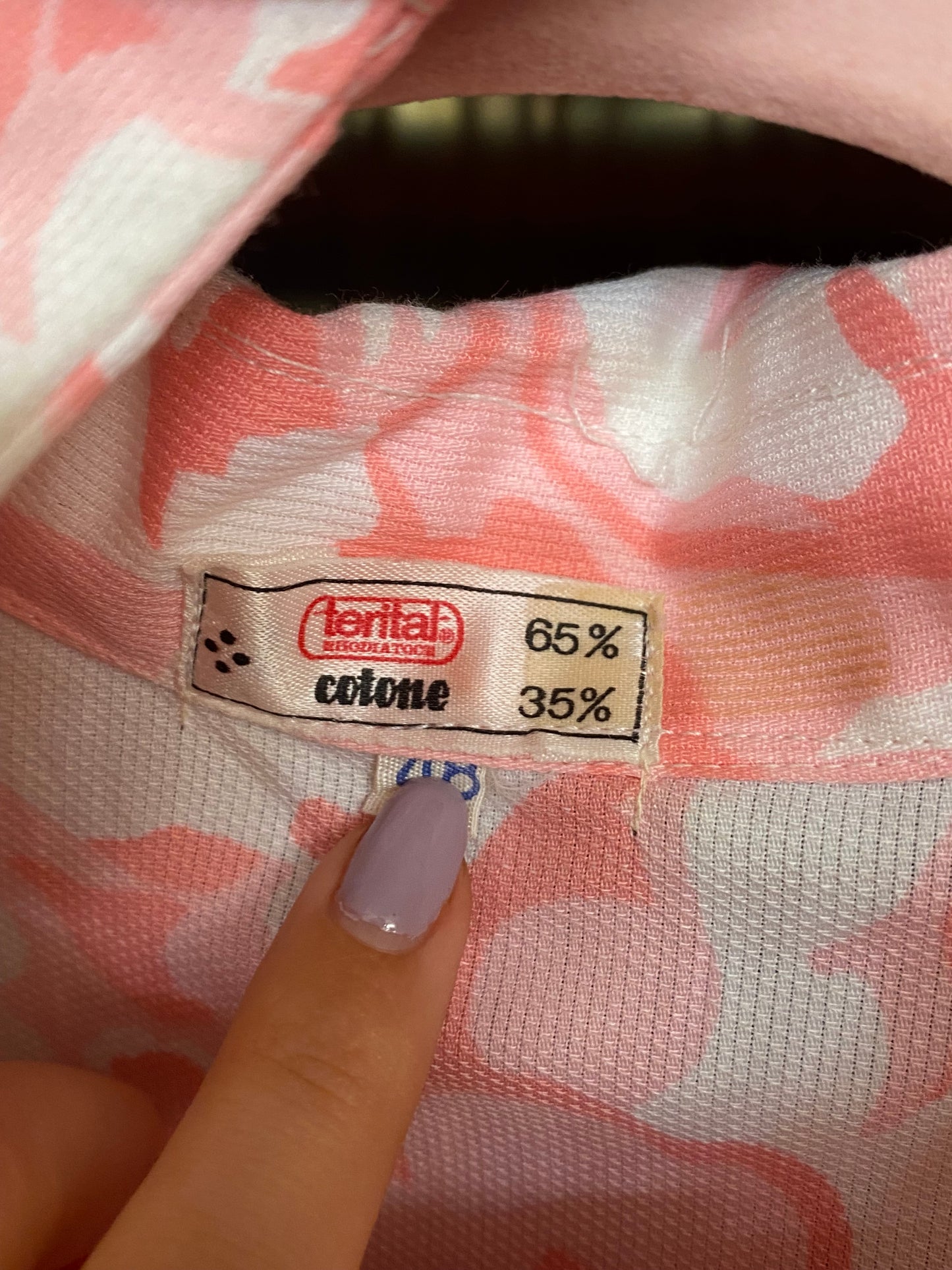 Abito anni ‘60 bon ton in misto cotone - TG. 40