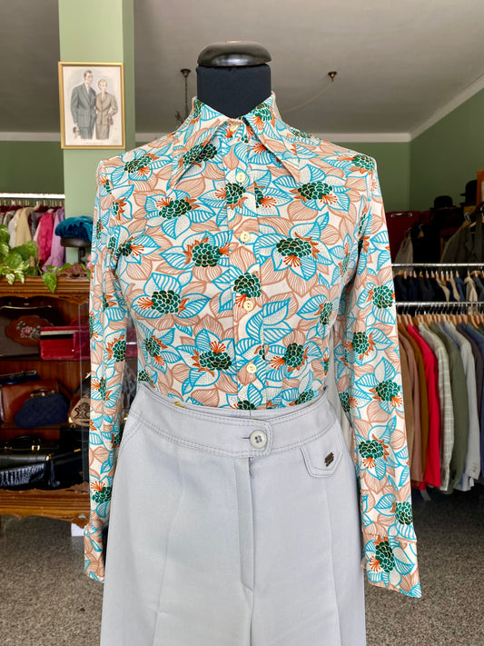 Camicia anni ‘70 optical - TG. 38