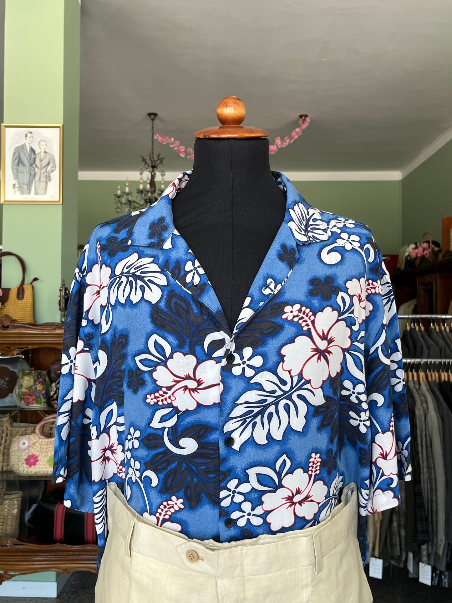 Camicia a maniche corte tg. XL-XXL