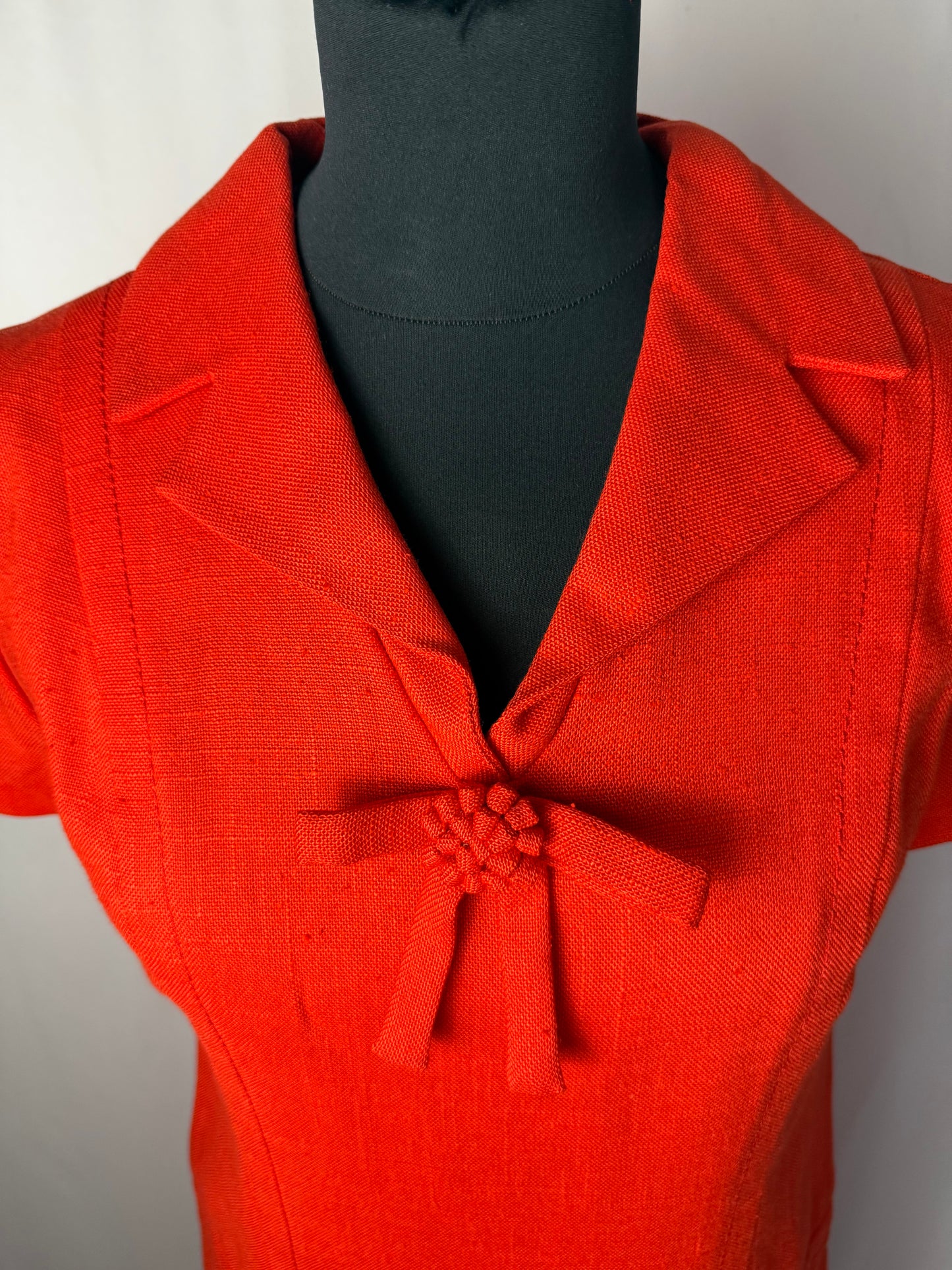 Abito anni ‘60 rosso scarlatto - TG. 42