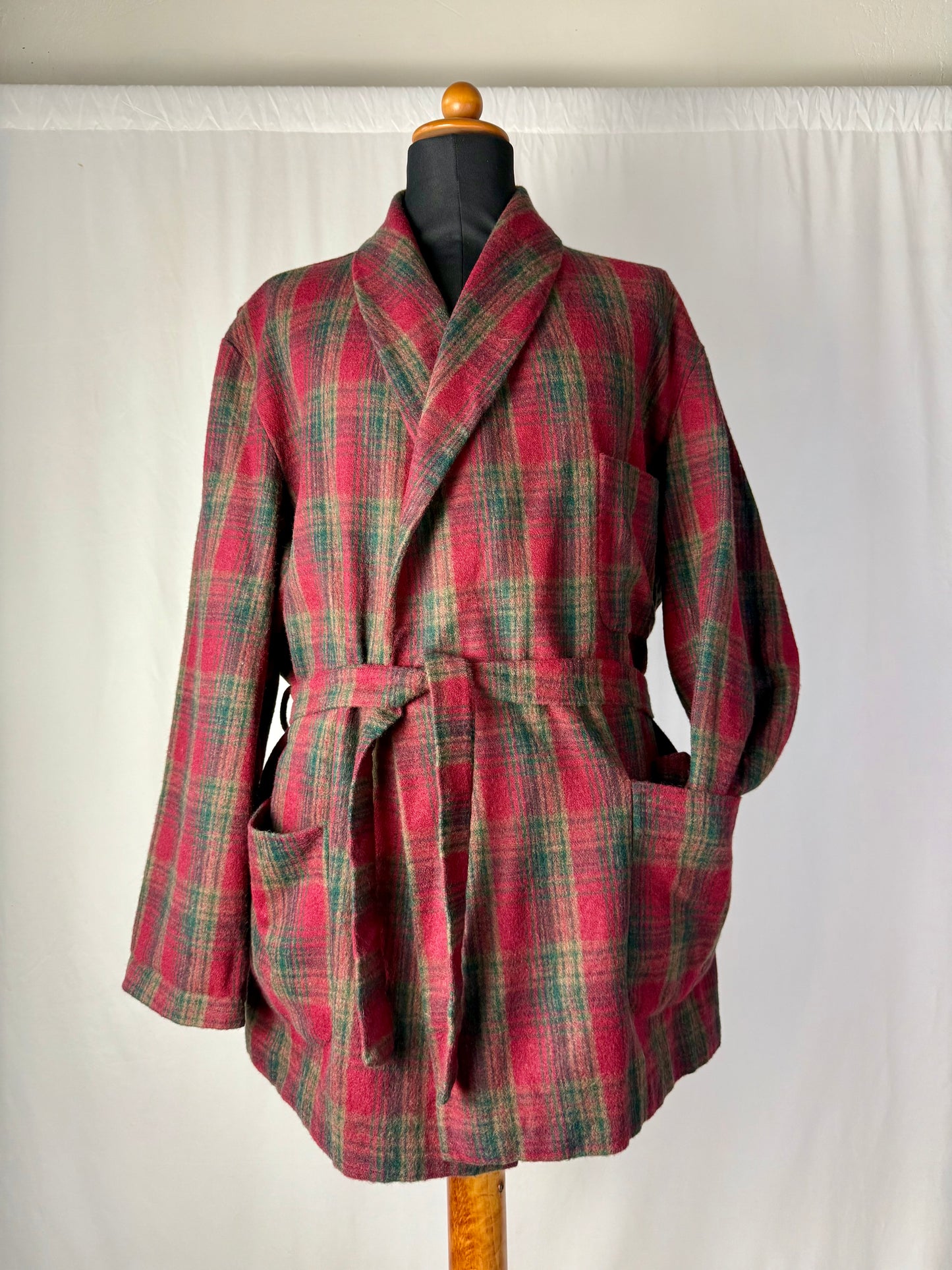 Giacca da camera tartan tg. XL-XXL