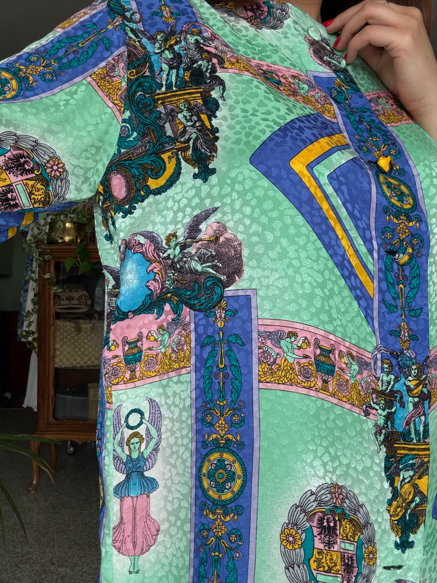 Camicia barocca anni ‘80 - TG. 46 circa