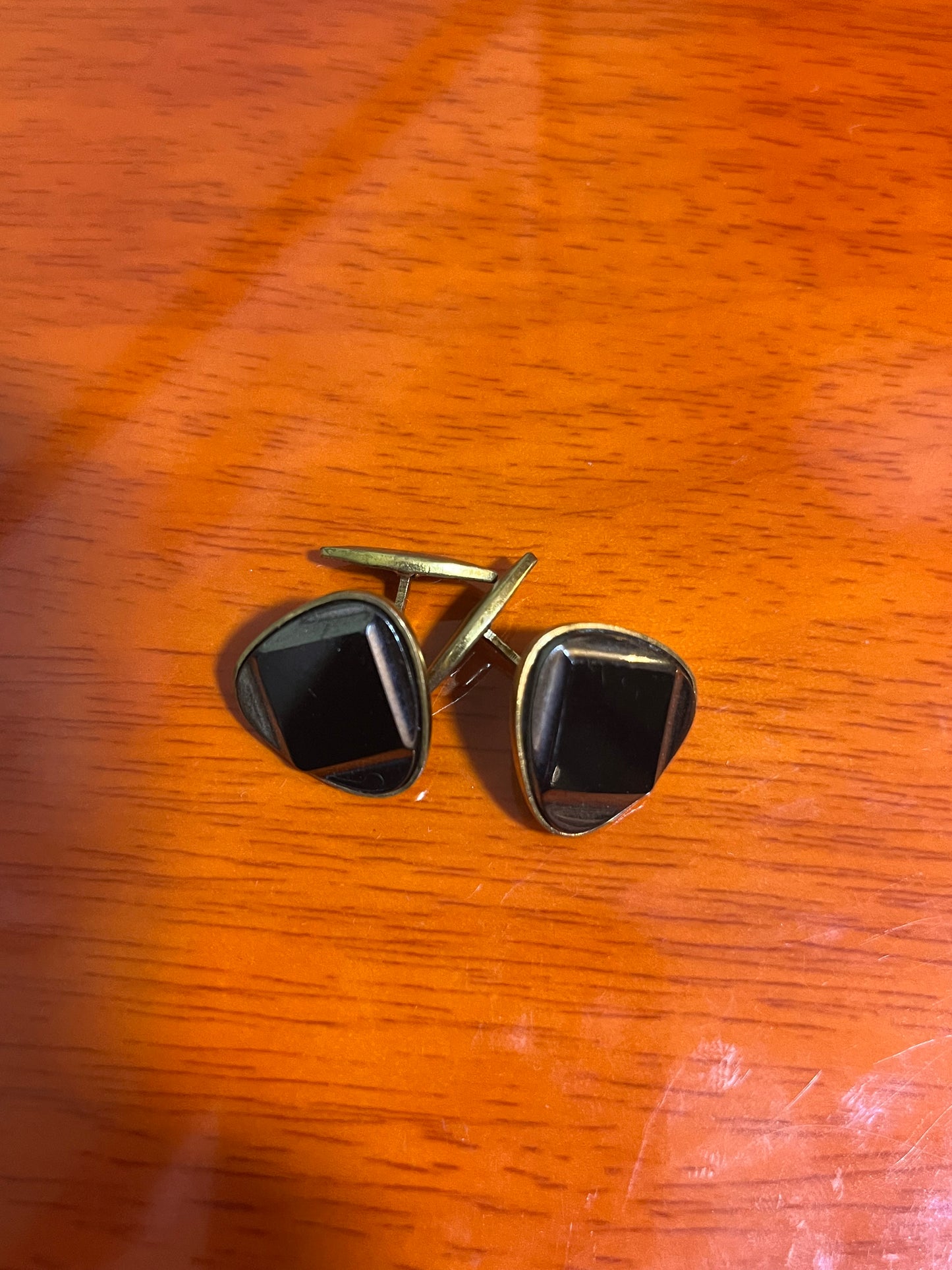 Gemelli dorati onice