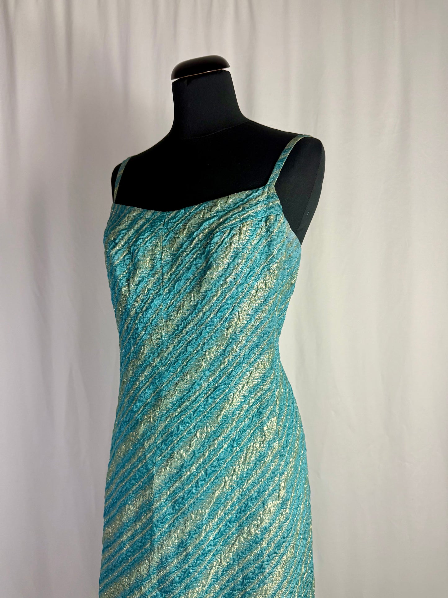 Maxi dress anni ‘70 “sbarco sulla luna” - TG. 42/44