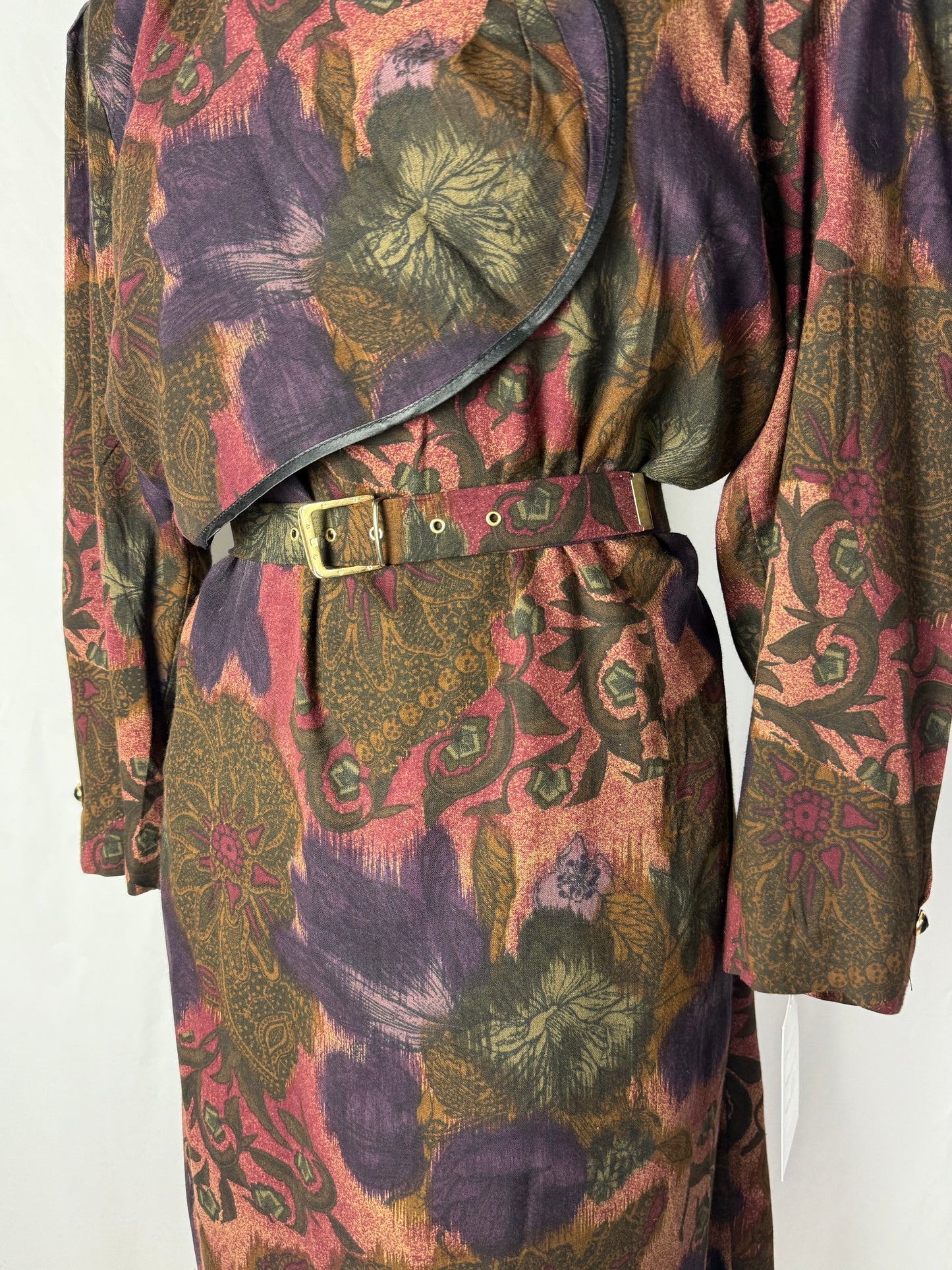 Abito anni ‘80 con fantasia arabeggiante - TG. 50