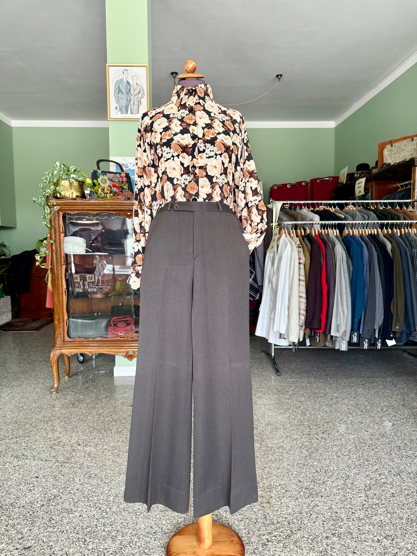 Pantaloni anni ‘70 a zampa - TG. 38/40