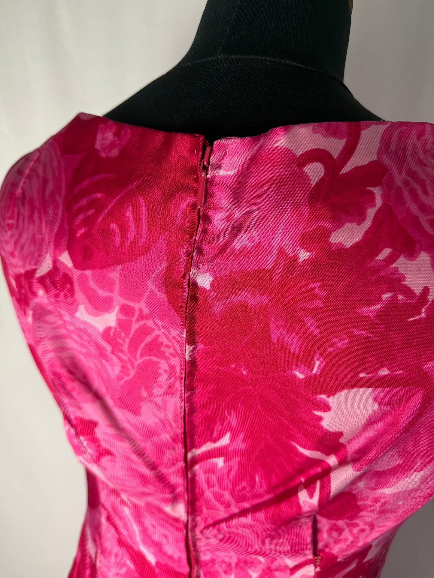 Abito “Fucsia Damascato” – Fine Anni ’50 - TG. 40/42