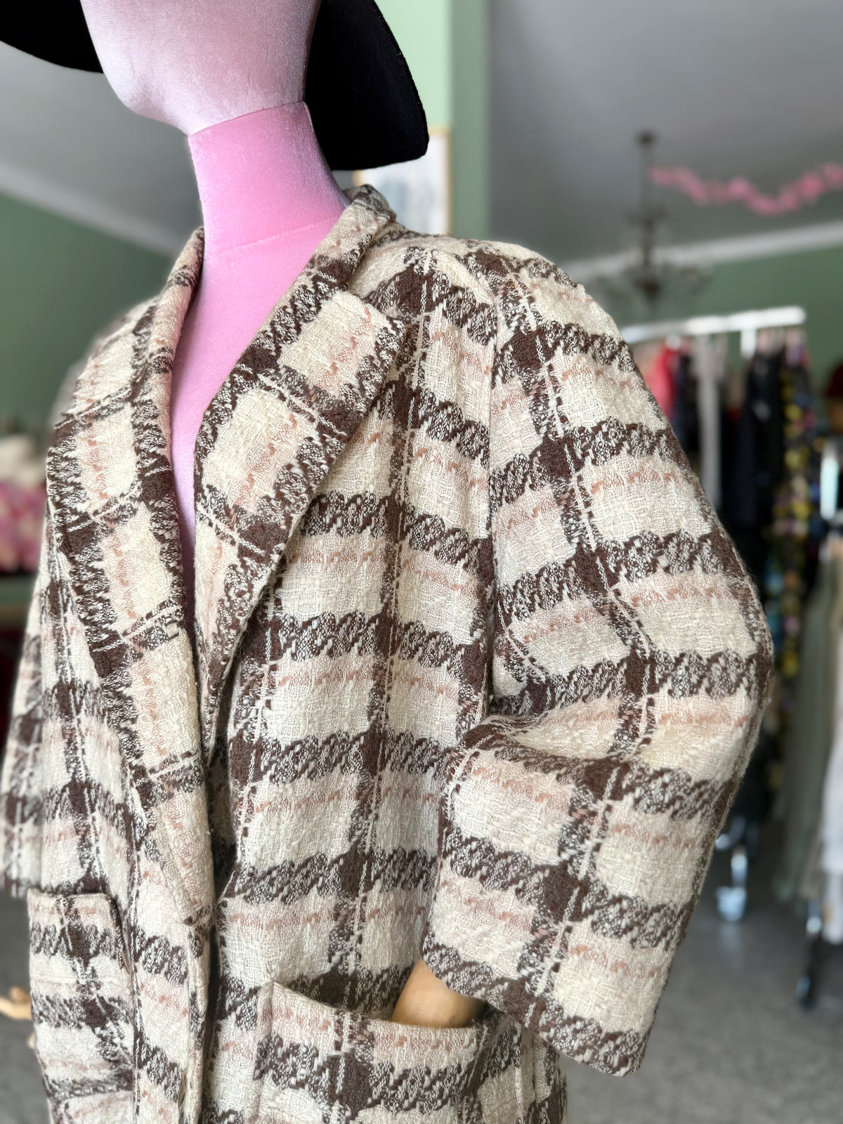 Cappotto sartoriale in tweed - TG. 44/46/48