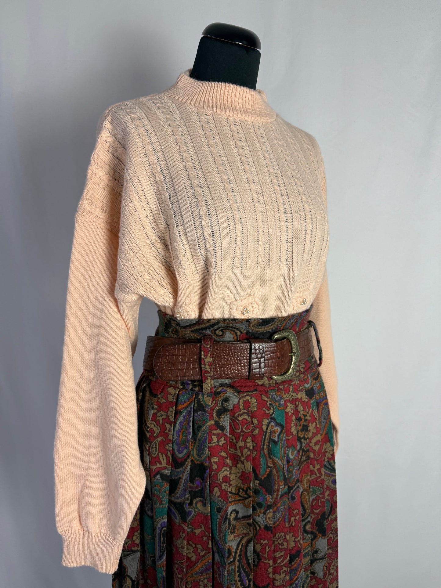 Maglione rosa pastello - TG. 46/48/50