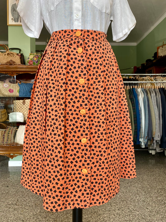Gonna sartoriale in cotone anni ‘60 - TG. 40/42