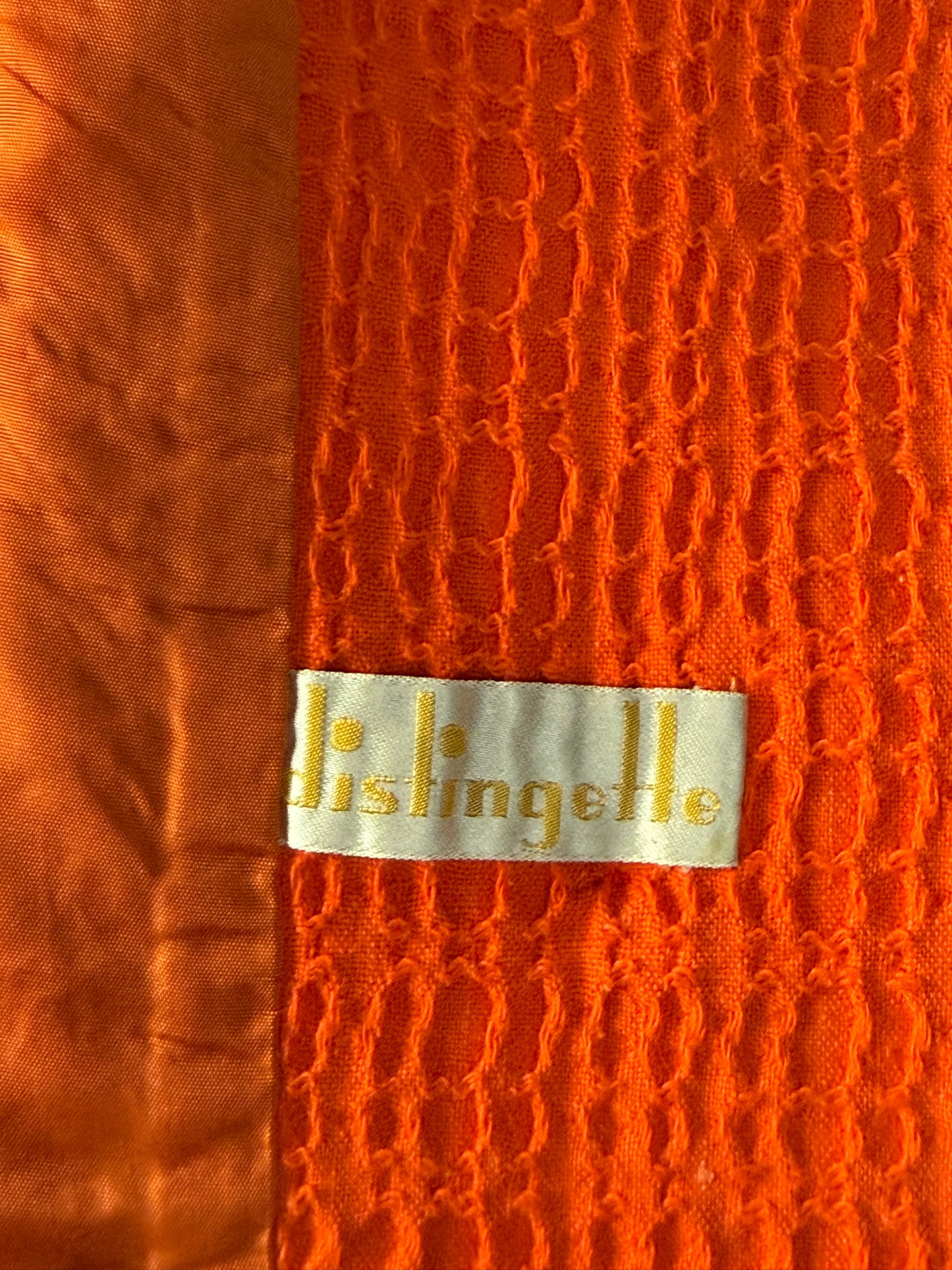 Cappotto anni ‘60 arancione - TG. 40/42