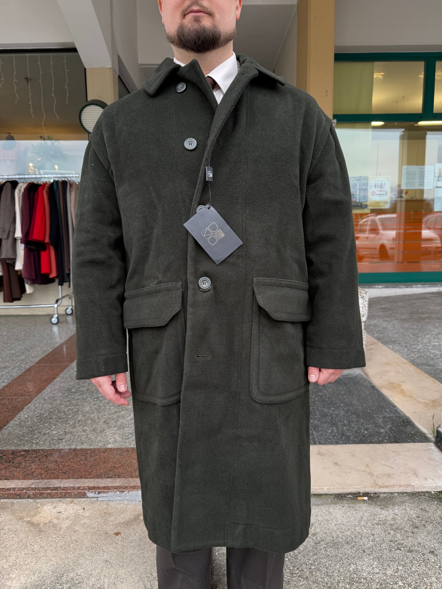 Cappotto lana anni '90 tg. 52-54-56