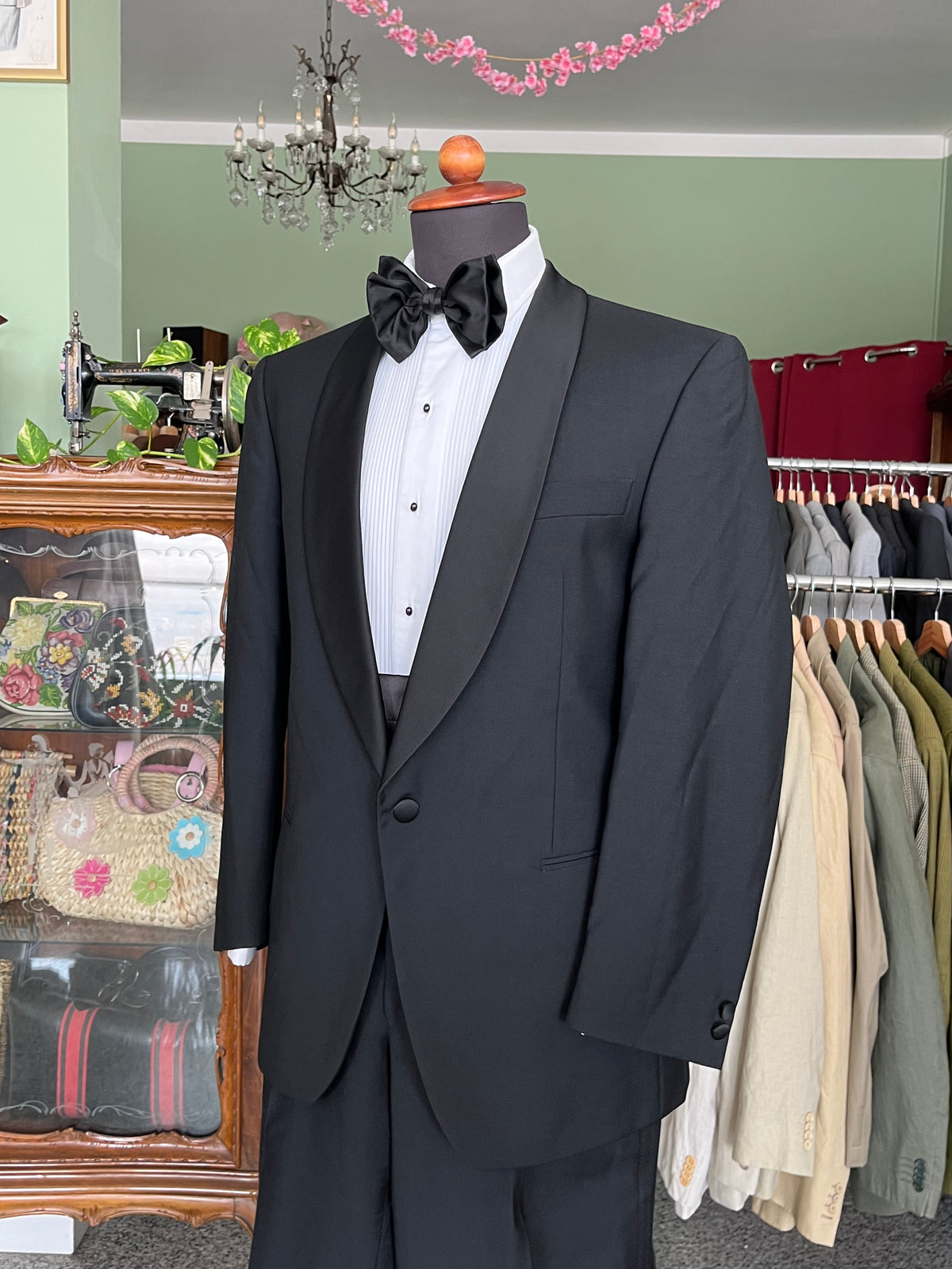 Smoking anni ‘90 Vitale Barberis Canonico tg. 48 corta