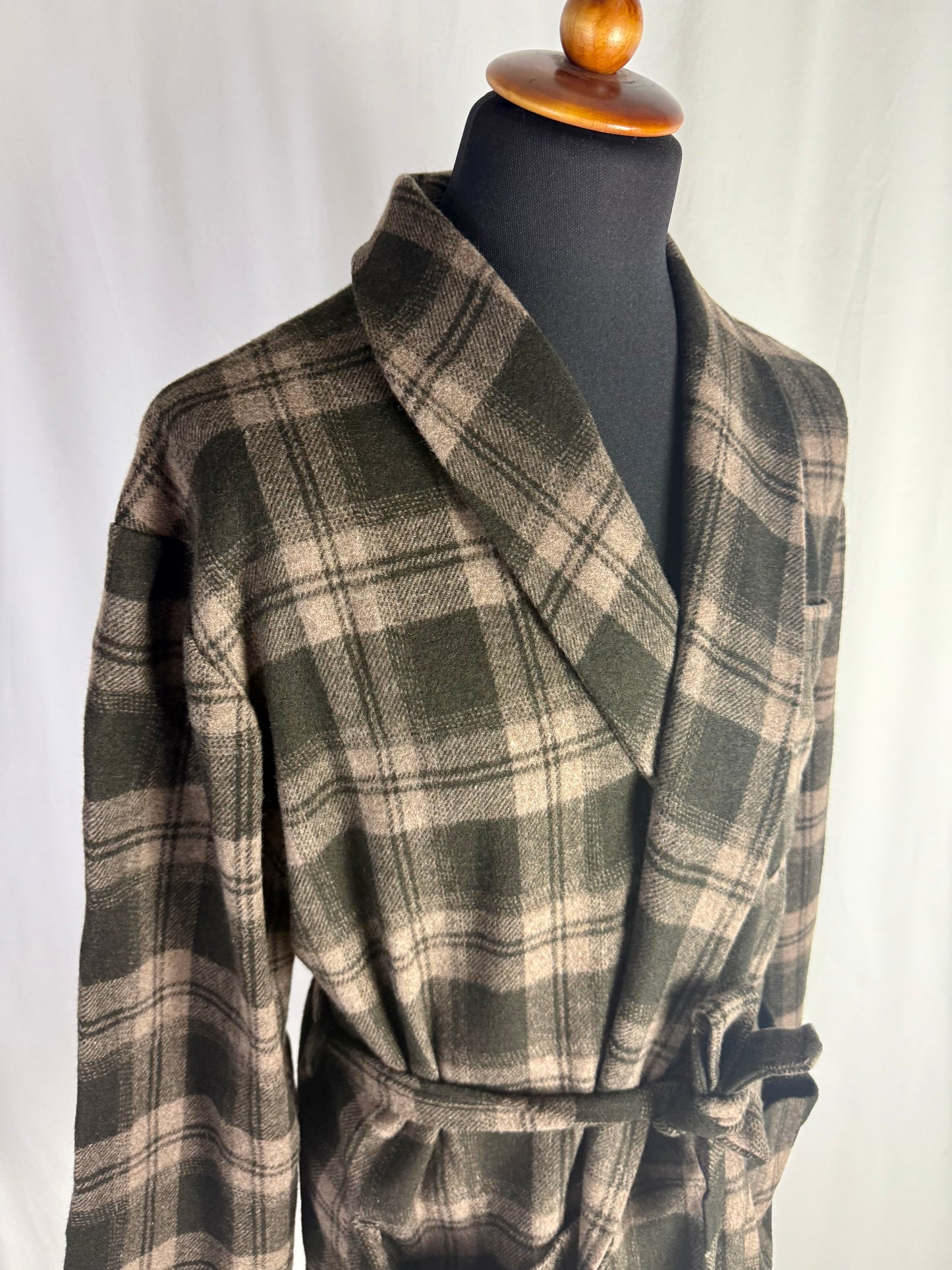 Giacca da camera a quadri - TG. XL