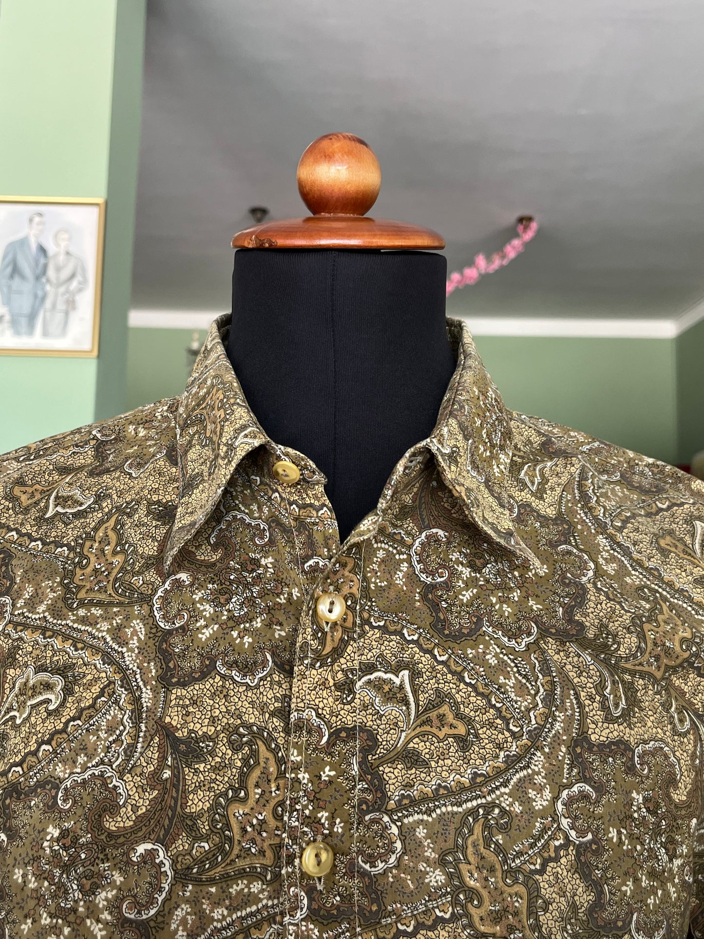 Camicia a maniche corte tg. L-XL