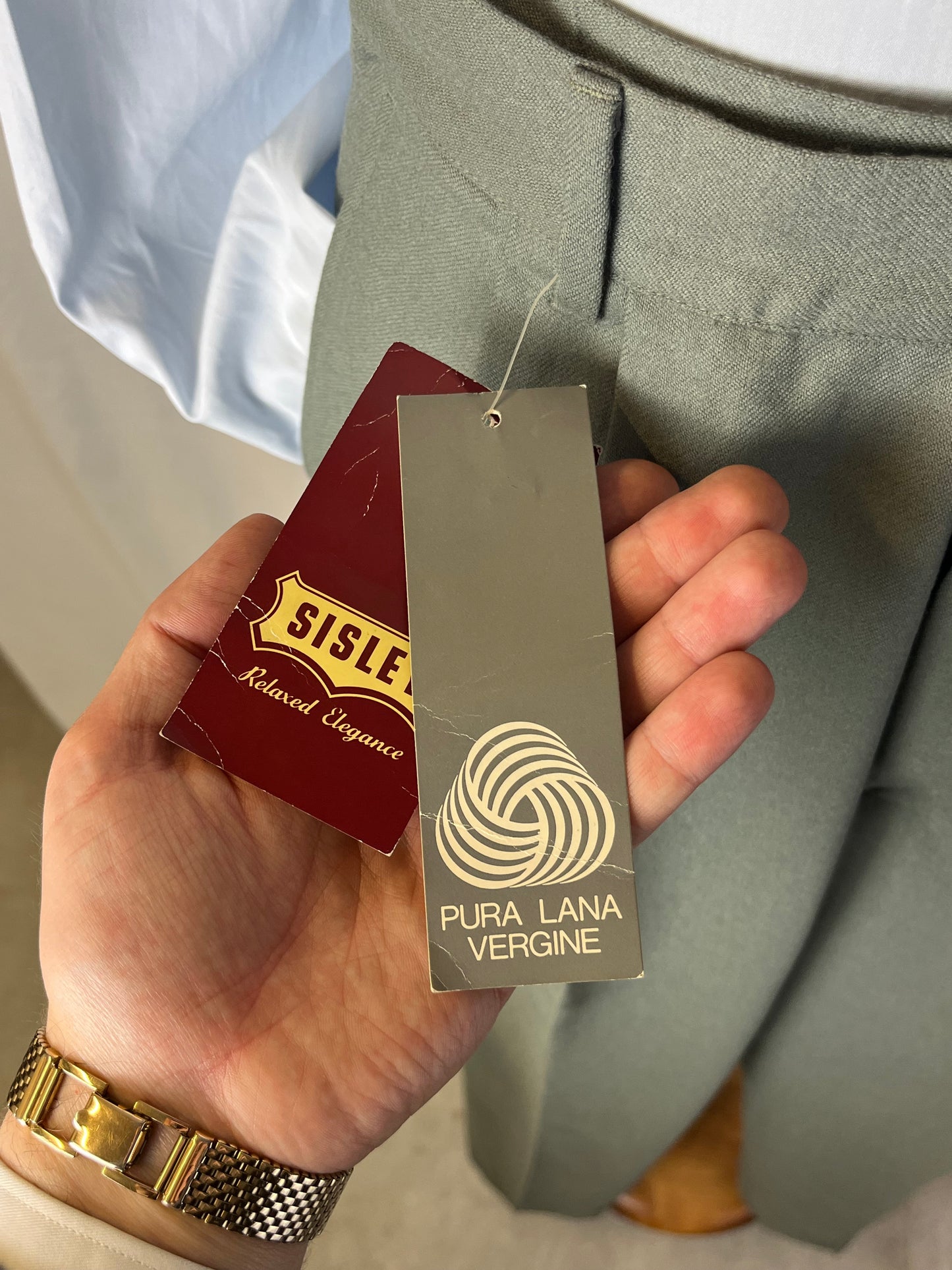 Calzoni in flanella NOS tg. 46