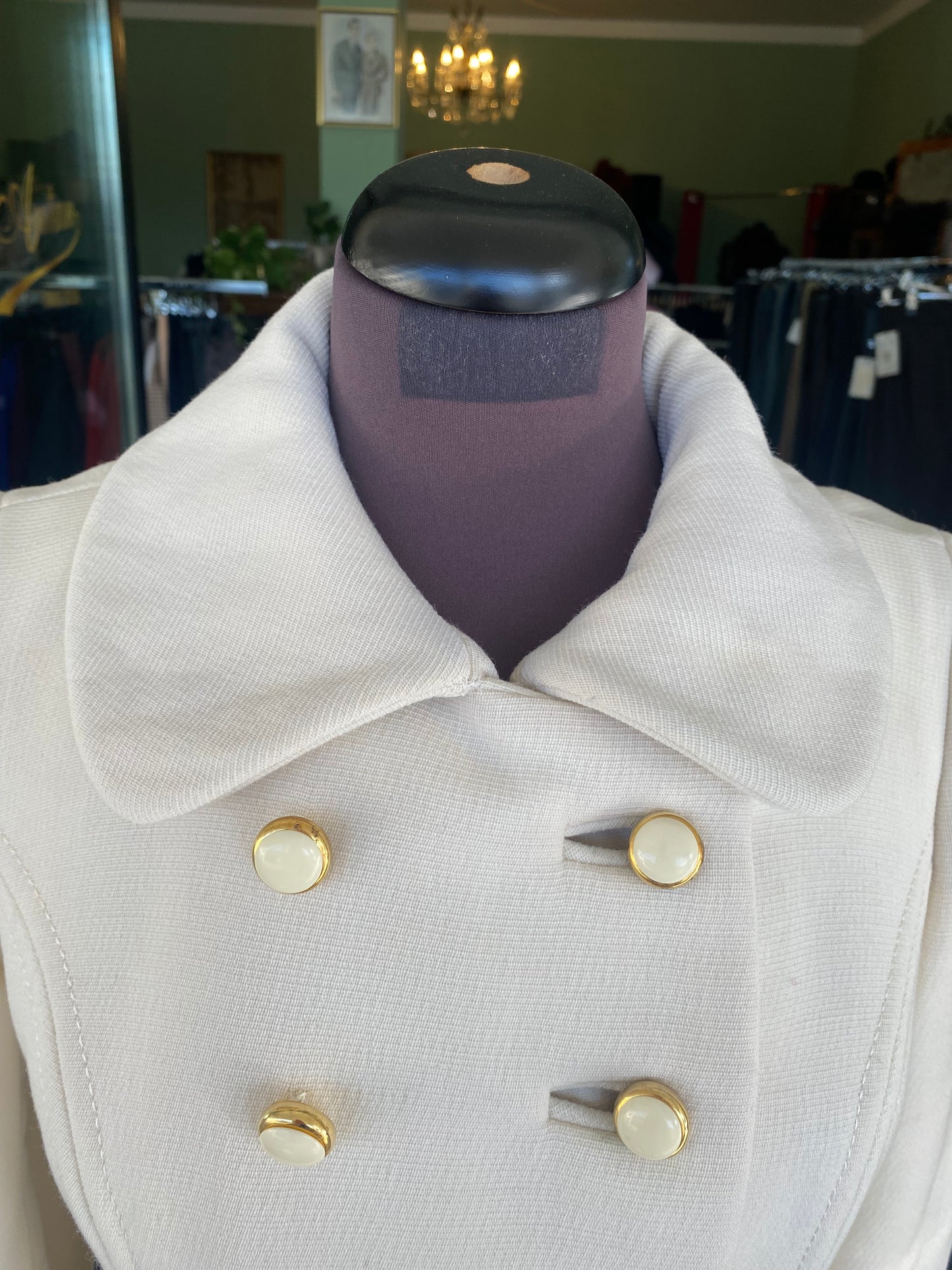 Cappotto anni ‘60 bianco