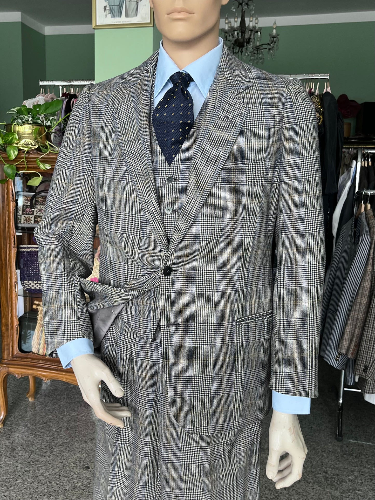 Completo anni ‘50 tre pezzi tg. 48-50