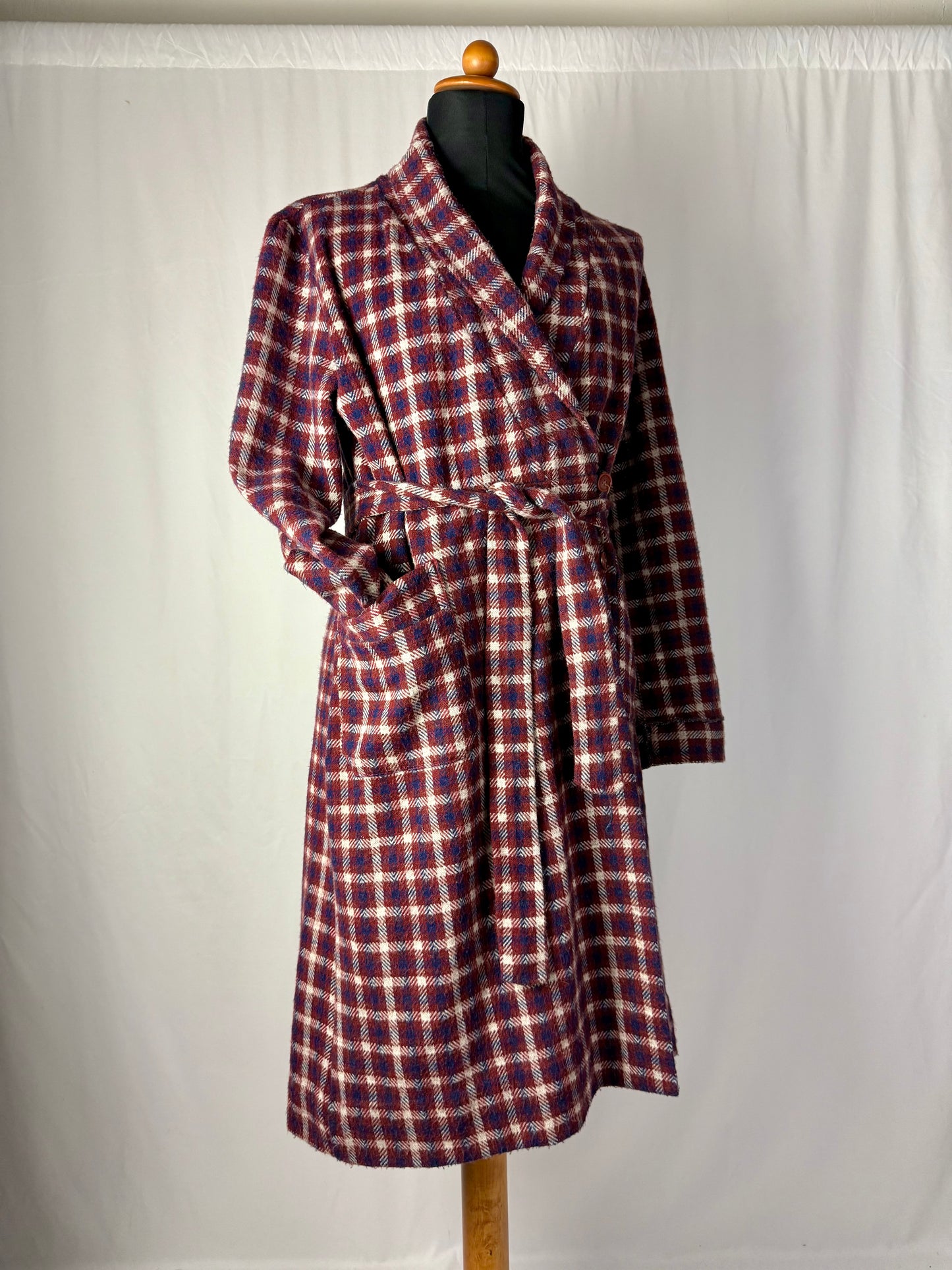 Vestaglia lunga tartan tg. L