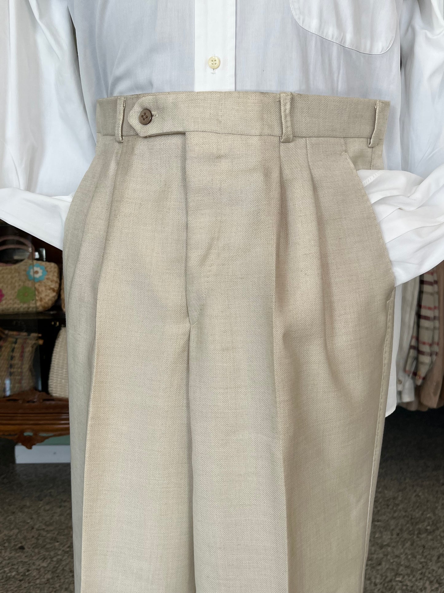 Calzoni in cotone/viscosa NOS tg. 46