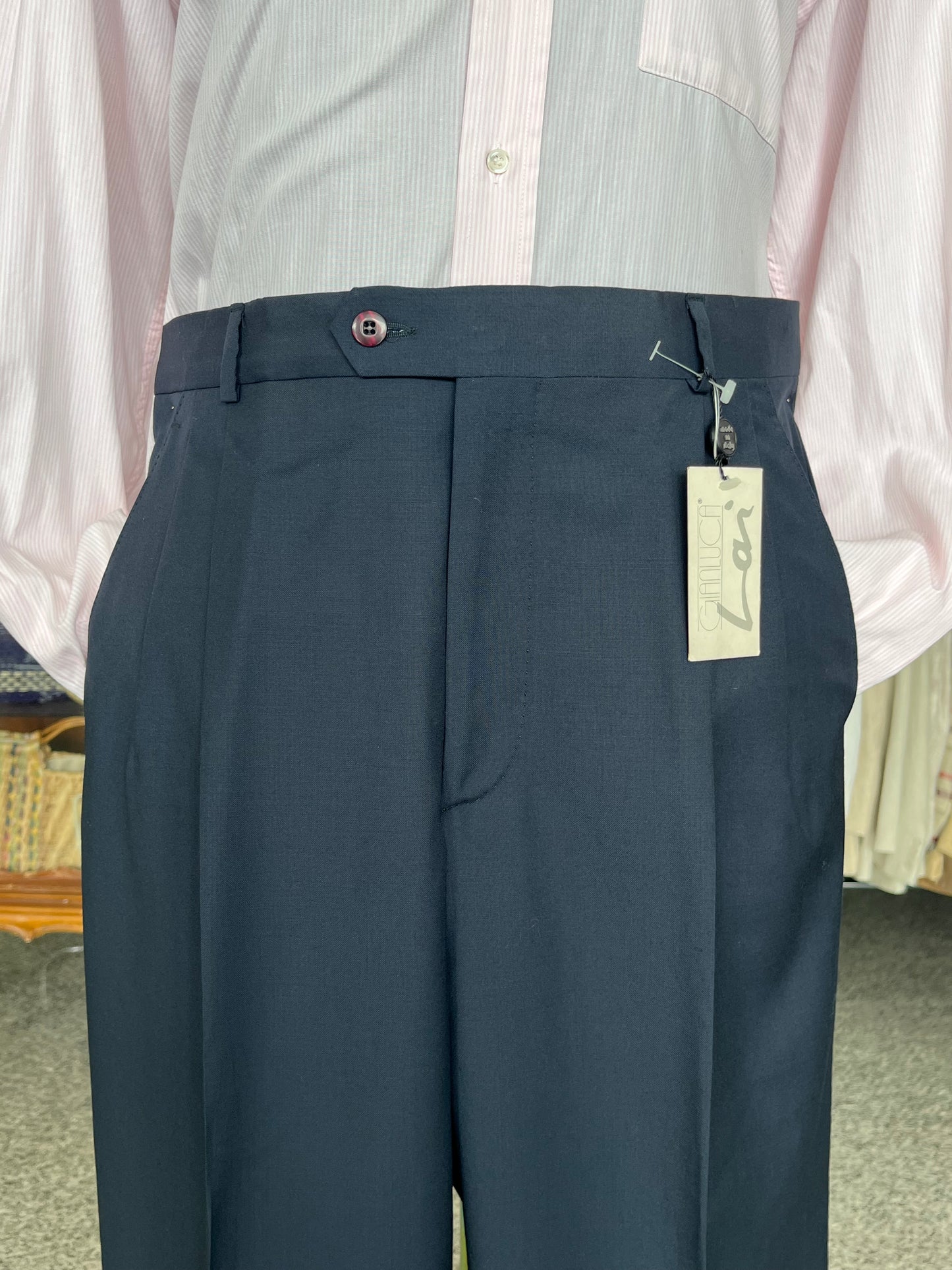 Calzoni in fresco di lana NOS tg. 48