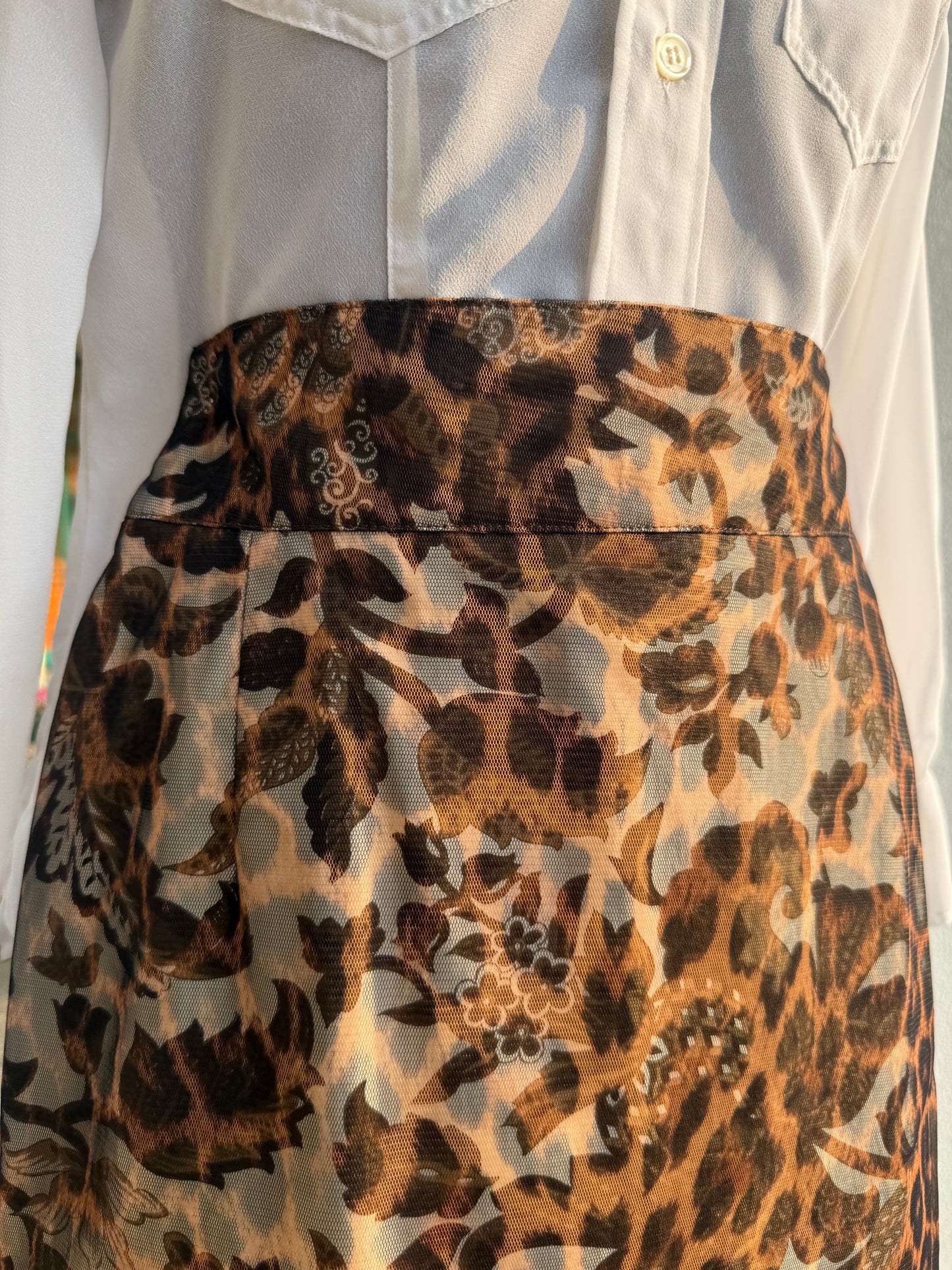 Gonna effetto jacquard - TG. 40