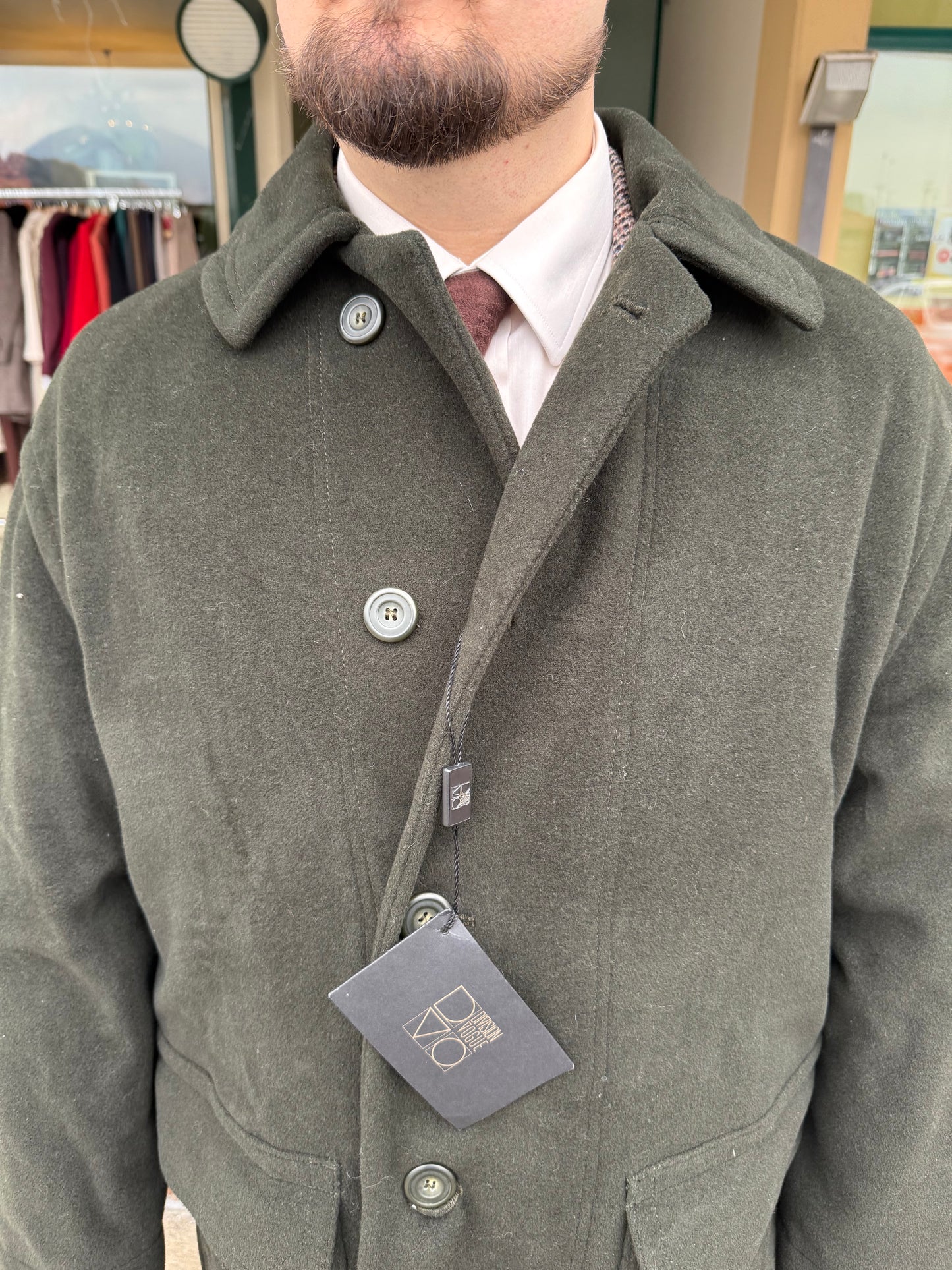 Cappotto lana anni '90 tg. 52-54-56