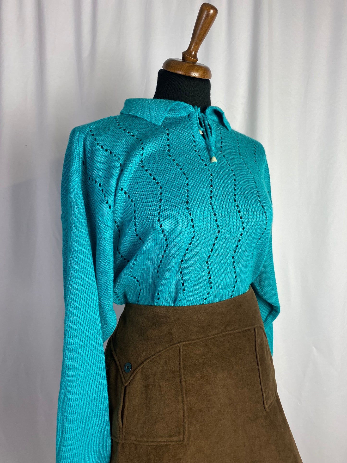 Maglioncino turchese - Prenotato -