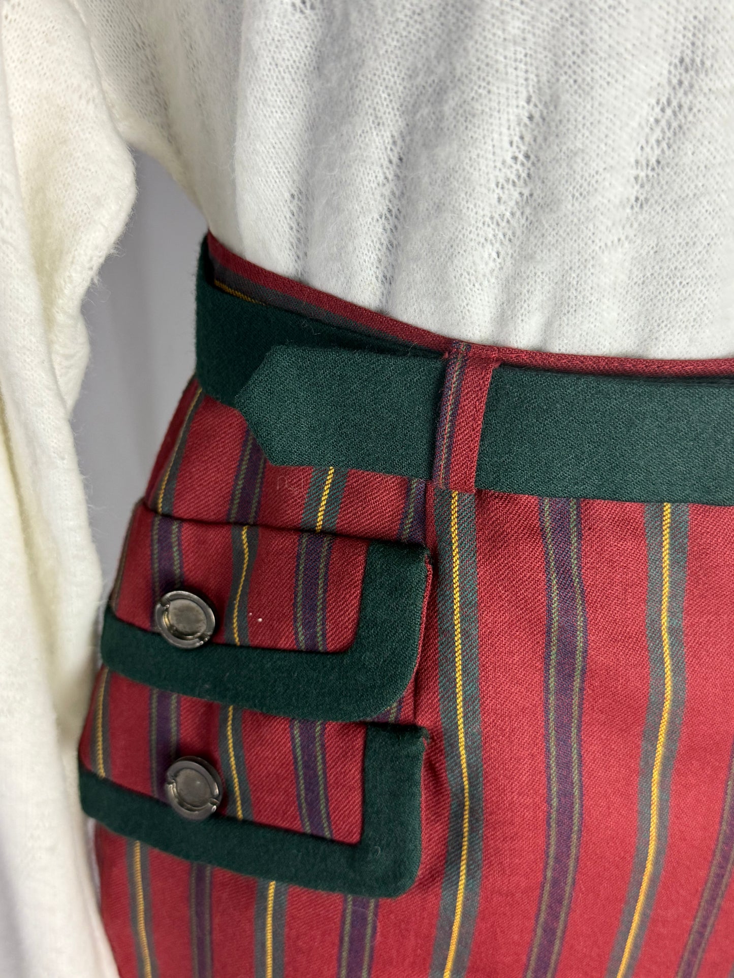 Gonna in lana gessata - TG. 40