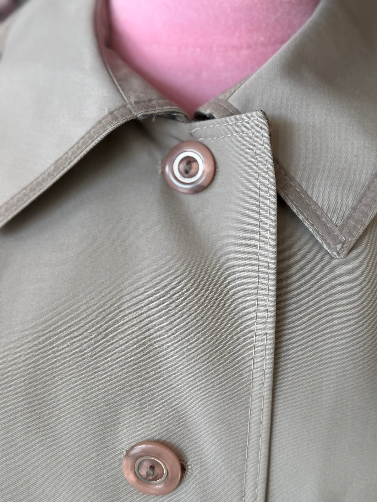 Trench anni ‘70 avorio - TG.