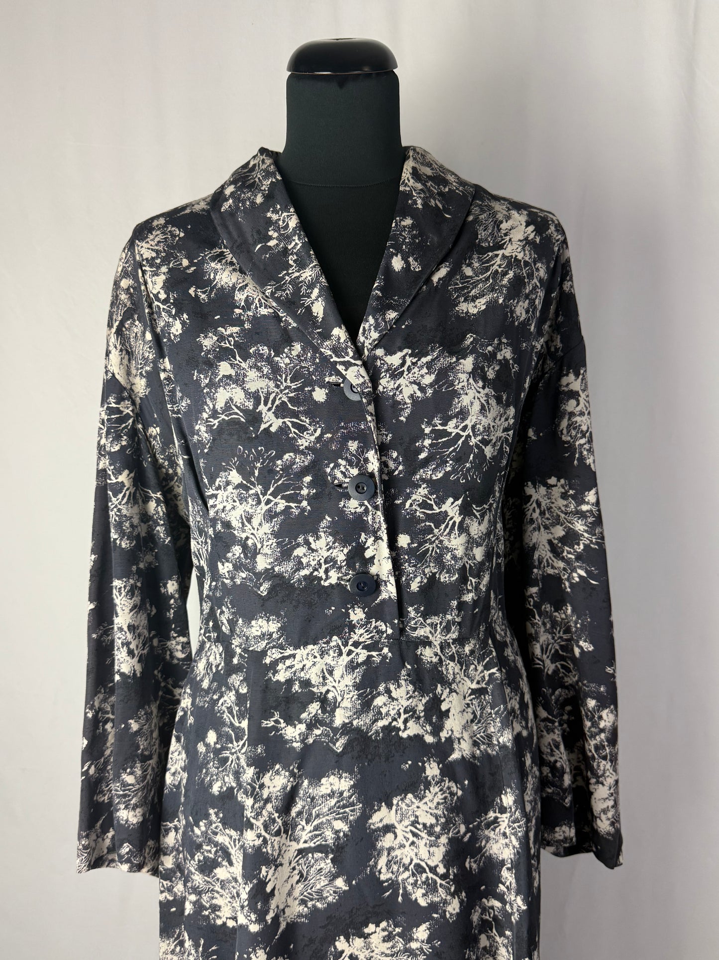 Abito anni ‘50 con fantasia toile de Jouy - TG. 52/54