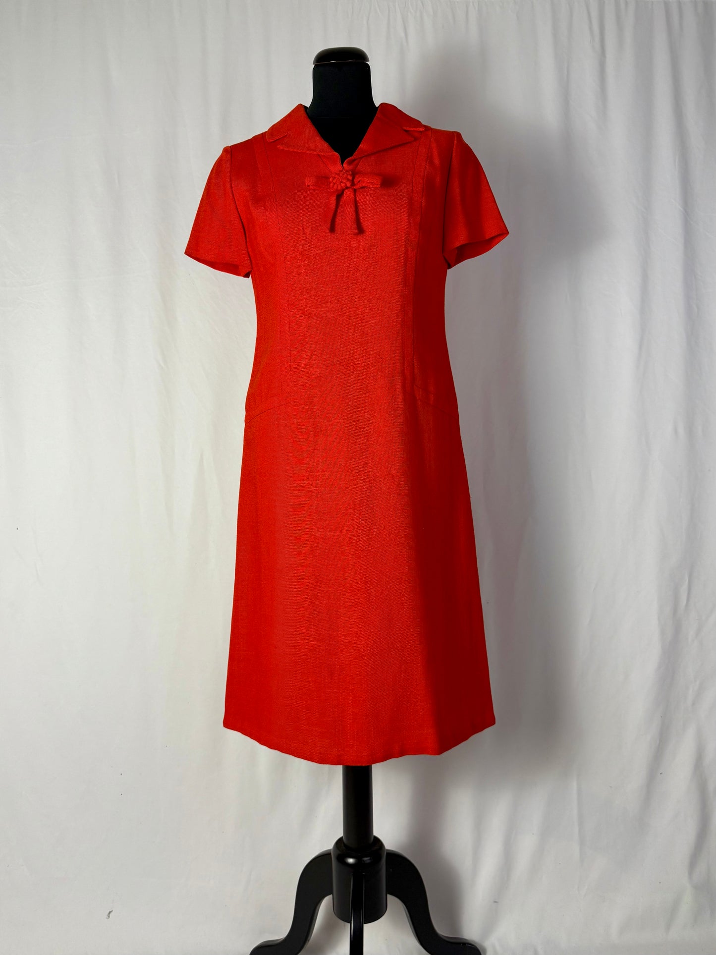 Abito anni ‘60 rosso scarlatto - TG. 42