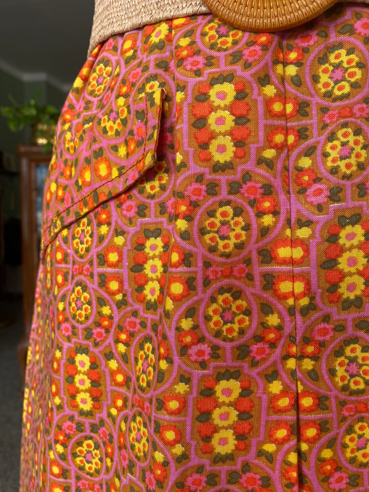 Abito in cotone fine anni ’60 – fondo di magazzino - TG. 40/42