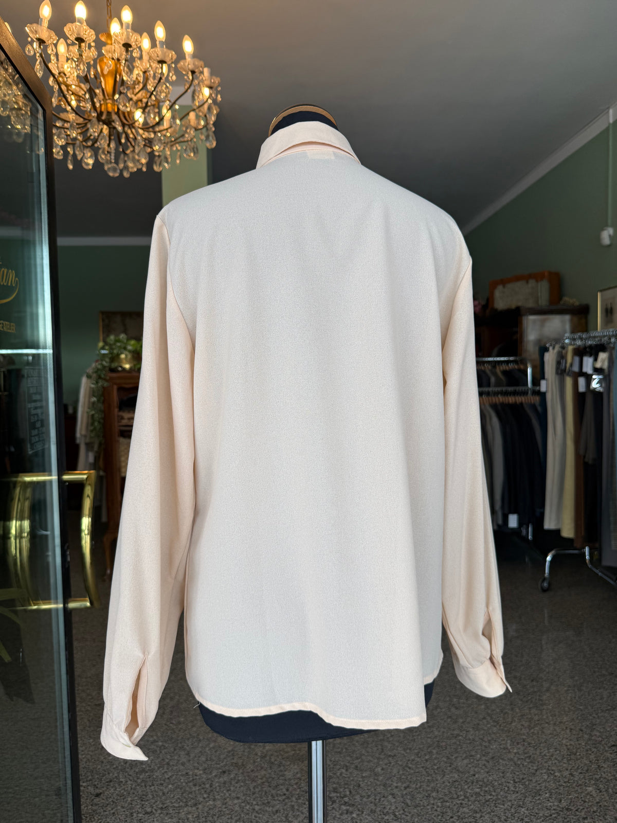 Camicia biscotto in crepe - TG. 44