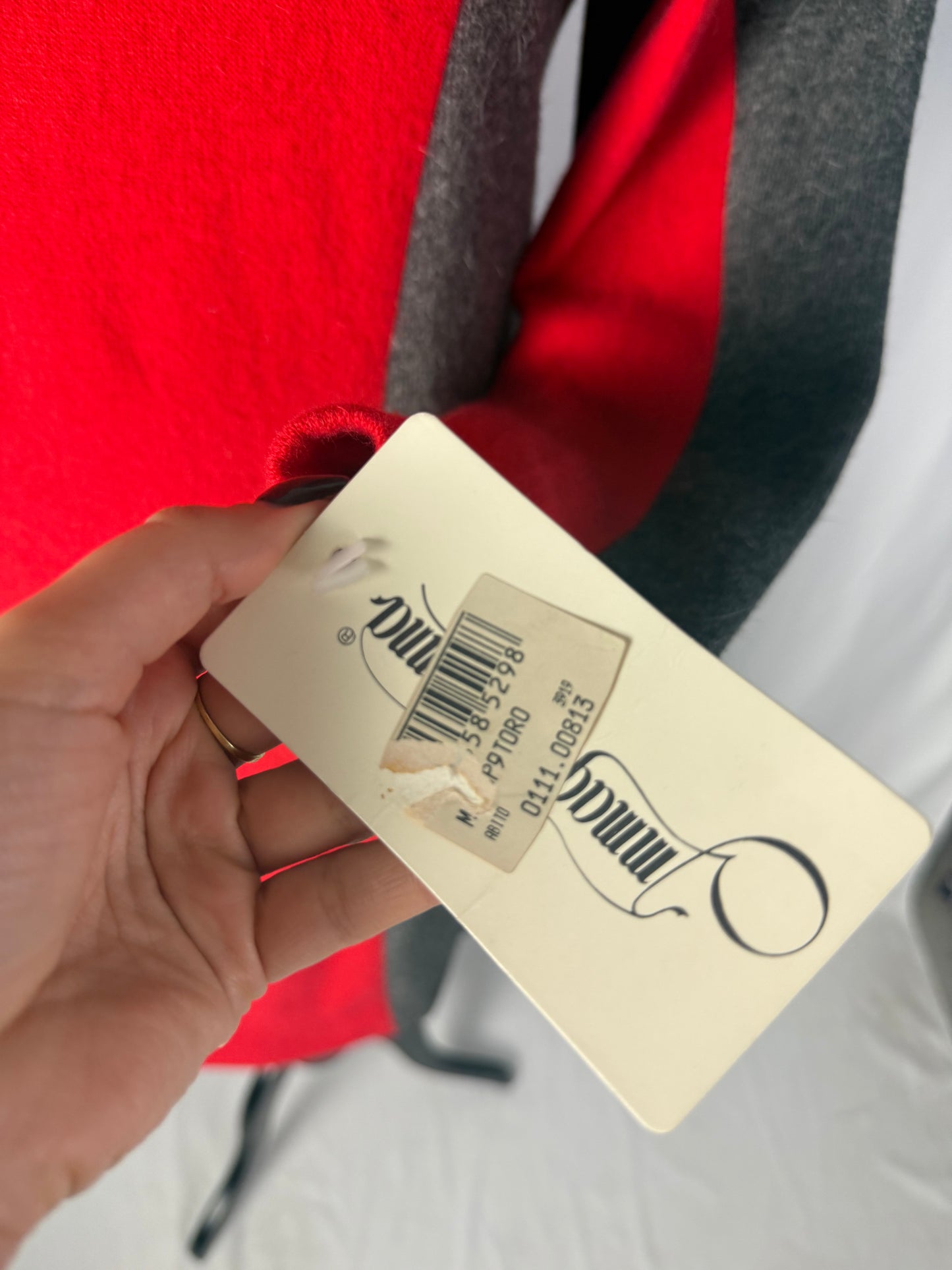 Abito color block in lana - TG. 44/46