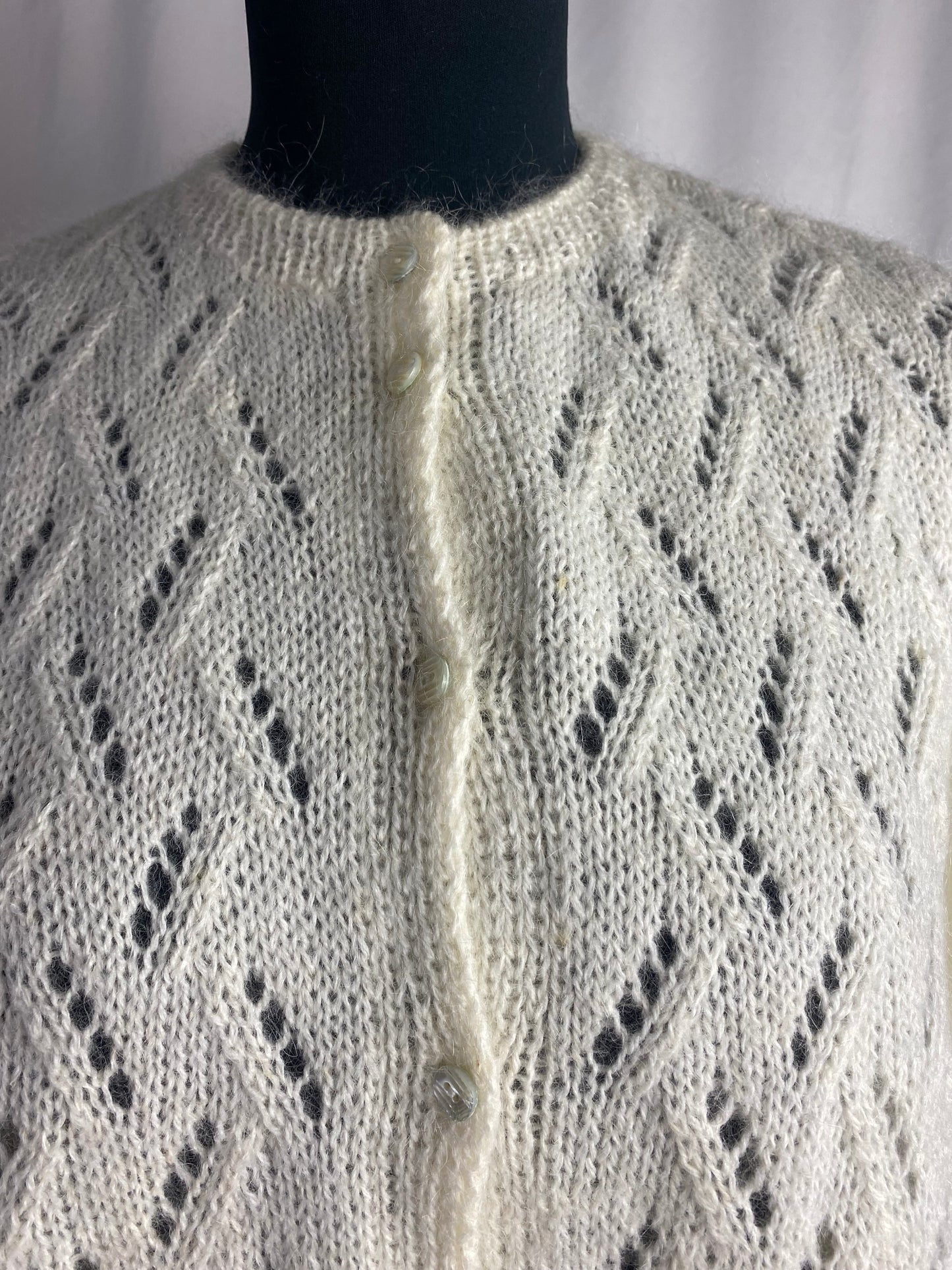 Cardigan in mohair - TG. 46/48/50