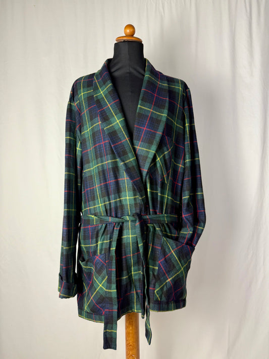 Giacca da camera tartan tg. XL-XXL