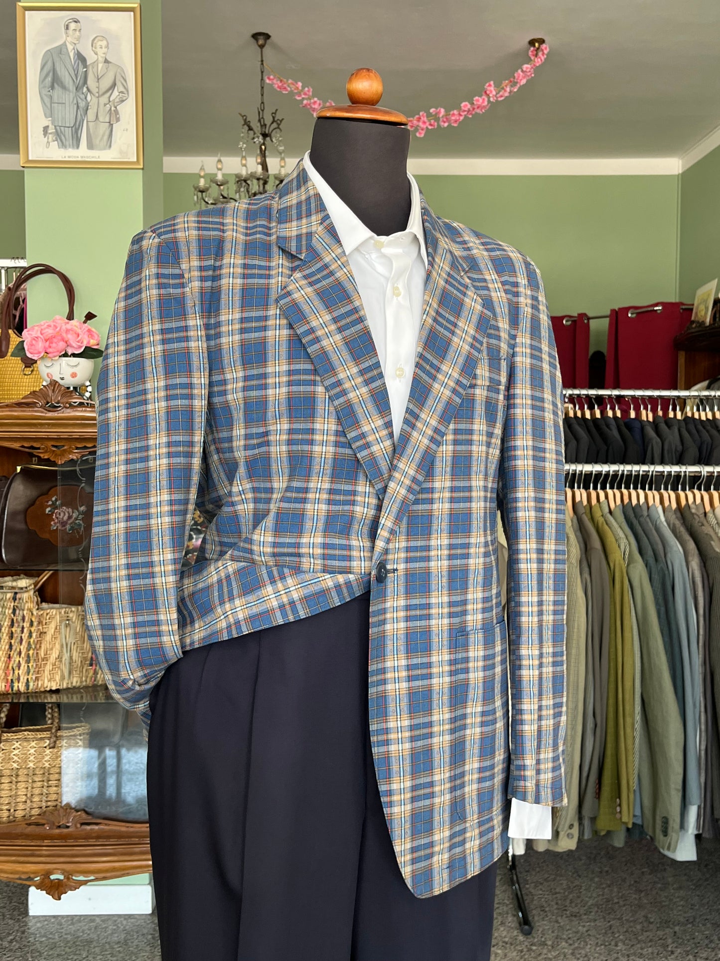 Giacca madras anni ‘80