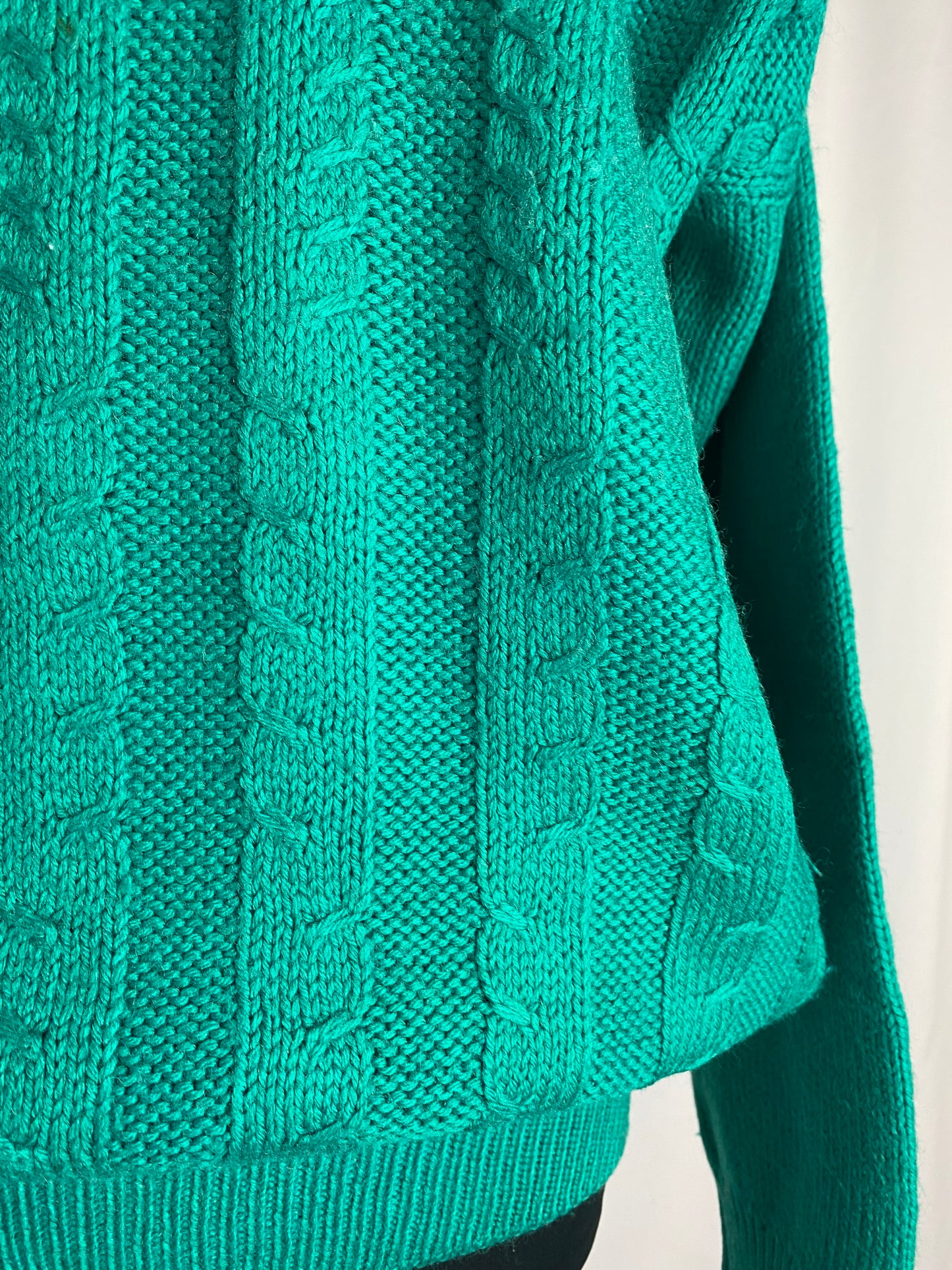 Maglione verde smeraldo - TG. 50/52/54