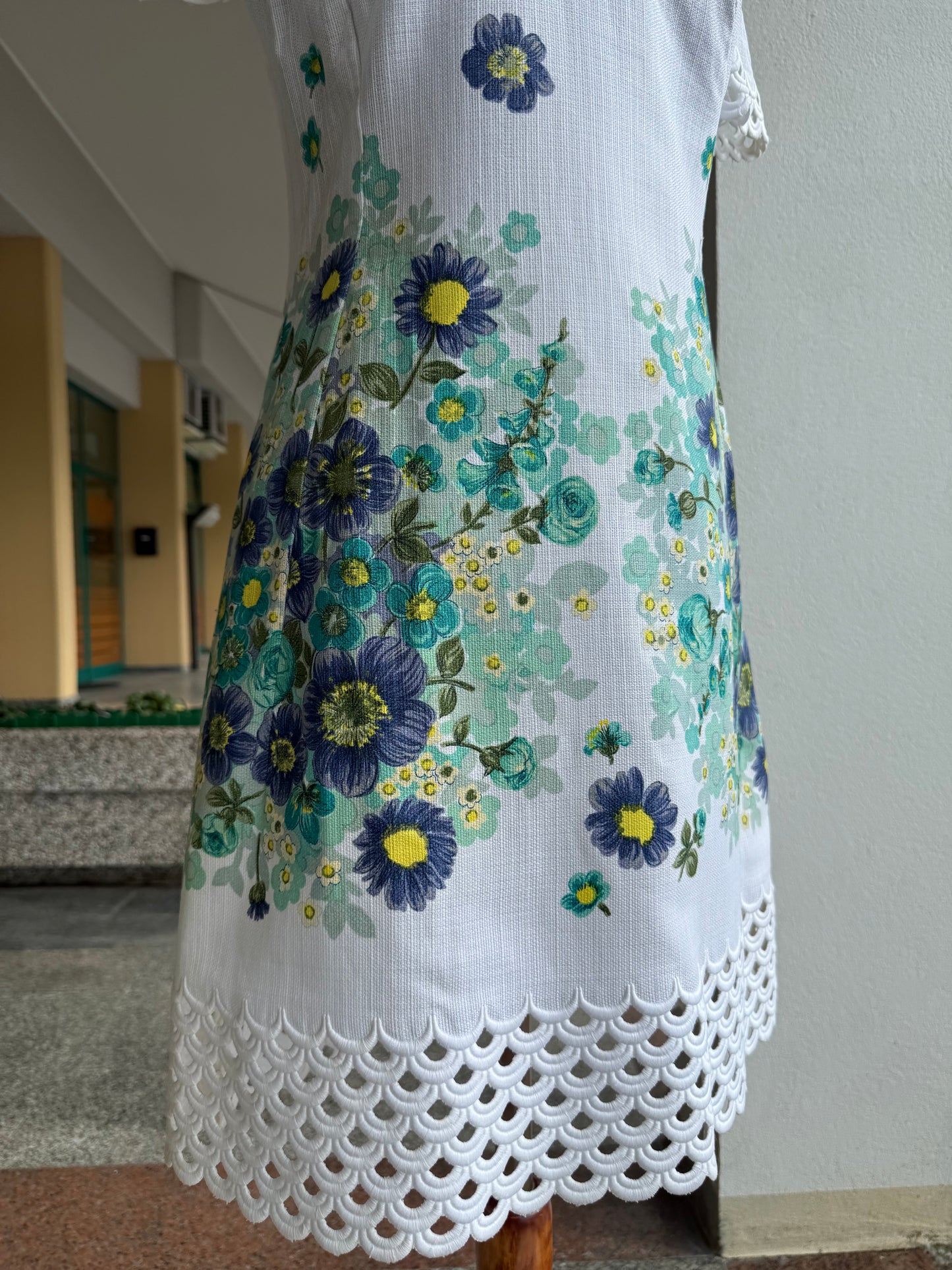 Mini dress floreale anni ‘60 - TG. 40