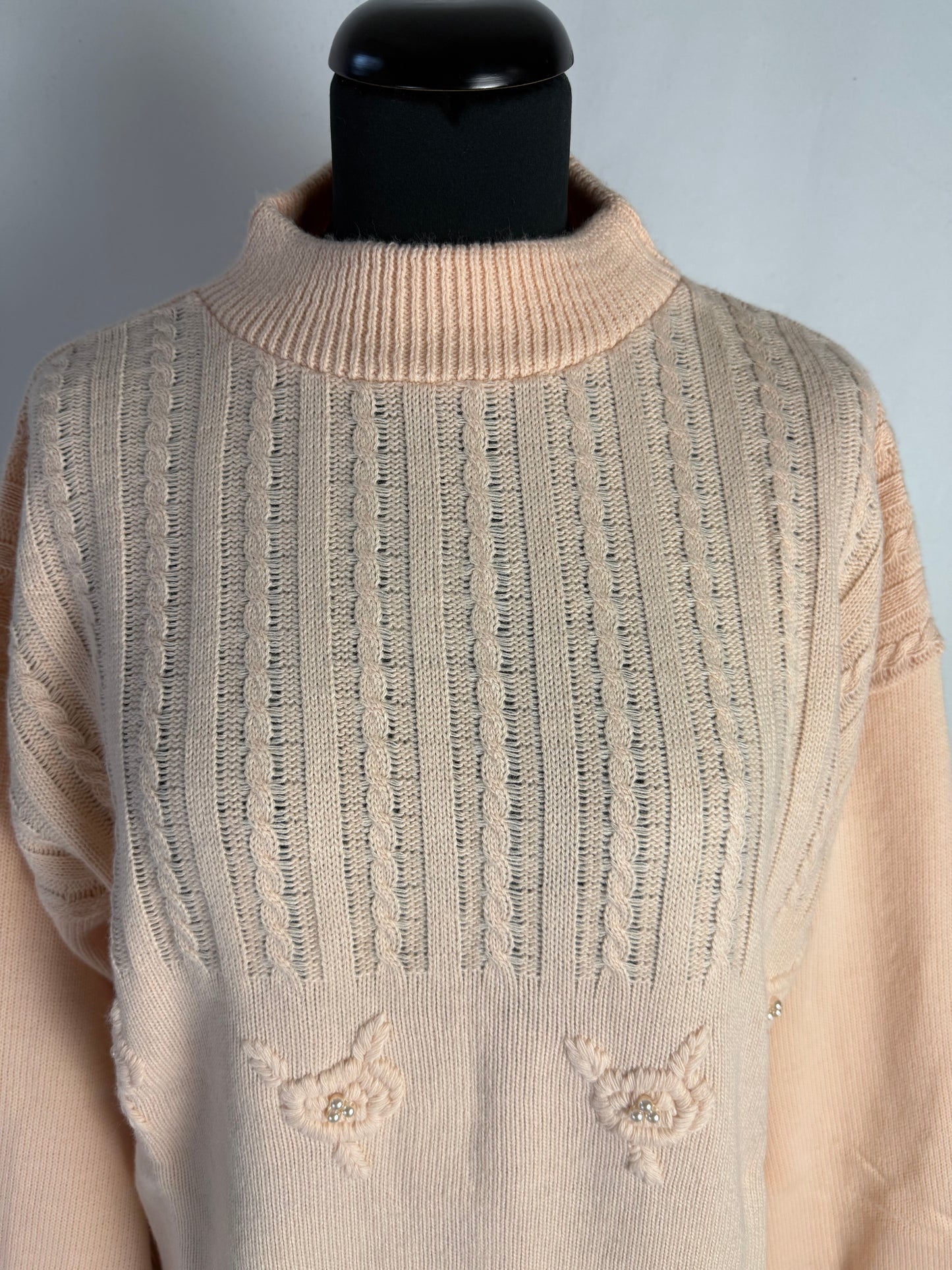 Maglione rosa pastello - TG. 46/48/50